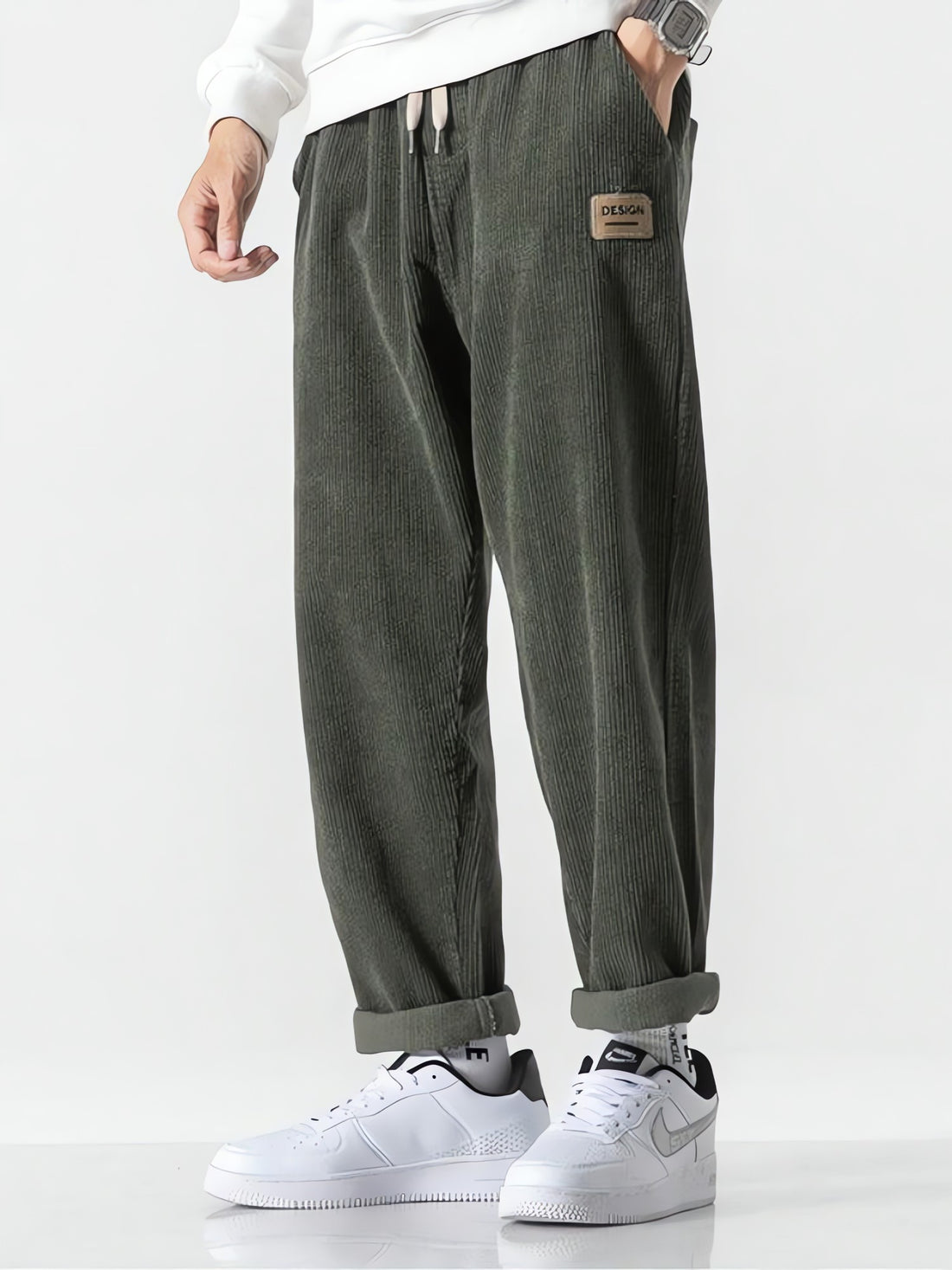 Soft Boy Corduroy Jogger Pants - KAYSMAR