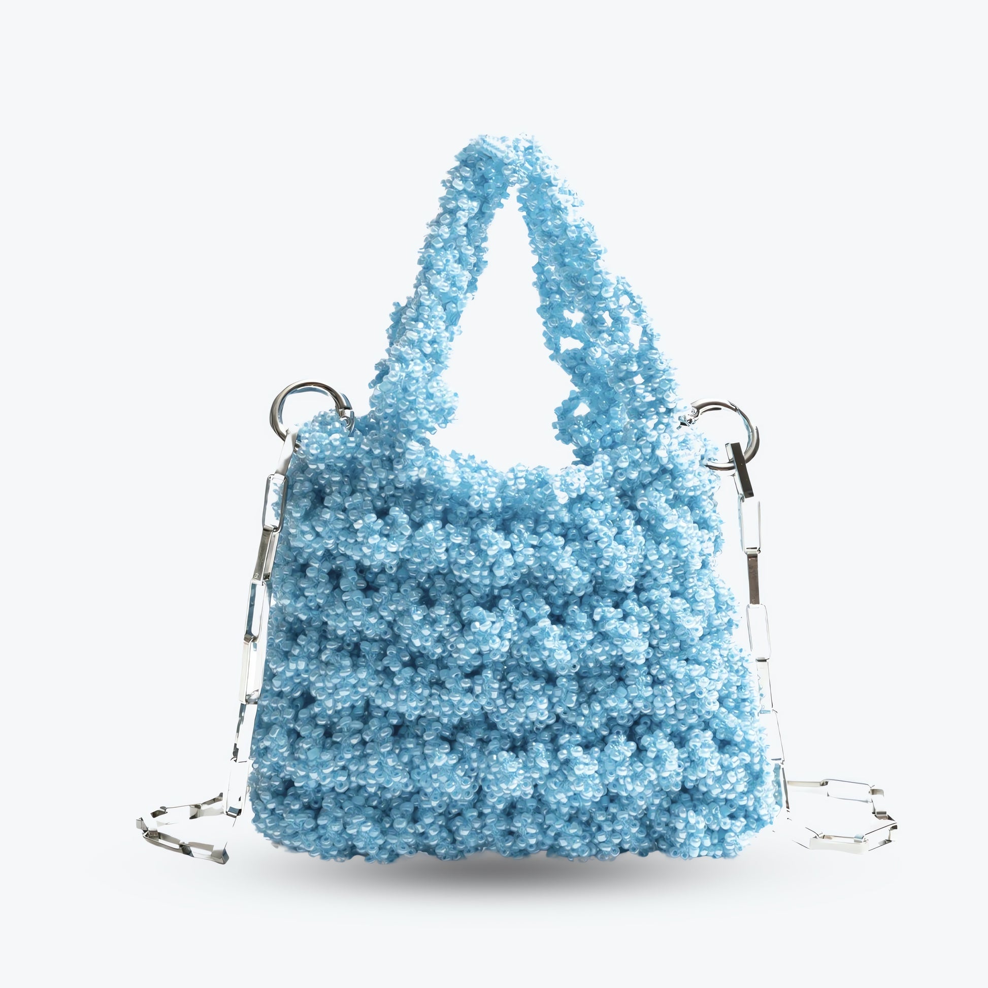 Soft Girl Beaded Chain Strap Handbag - KAYSMAR