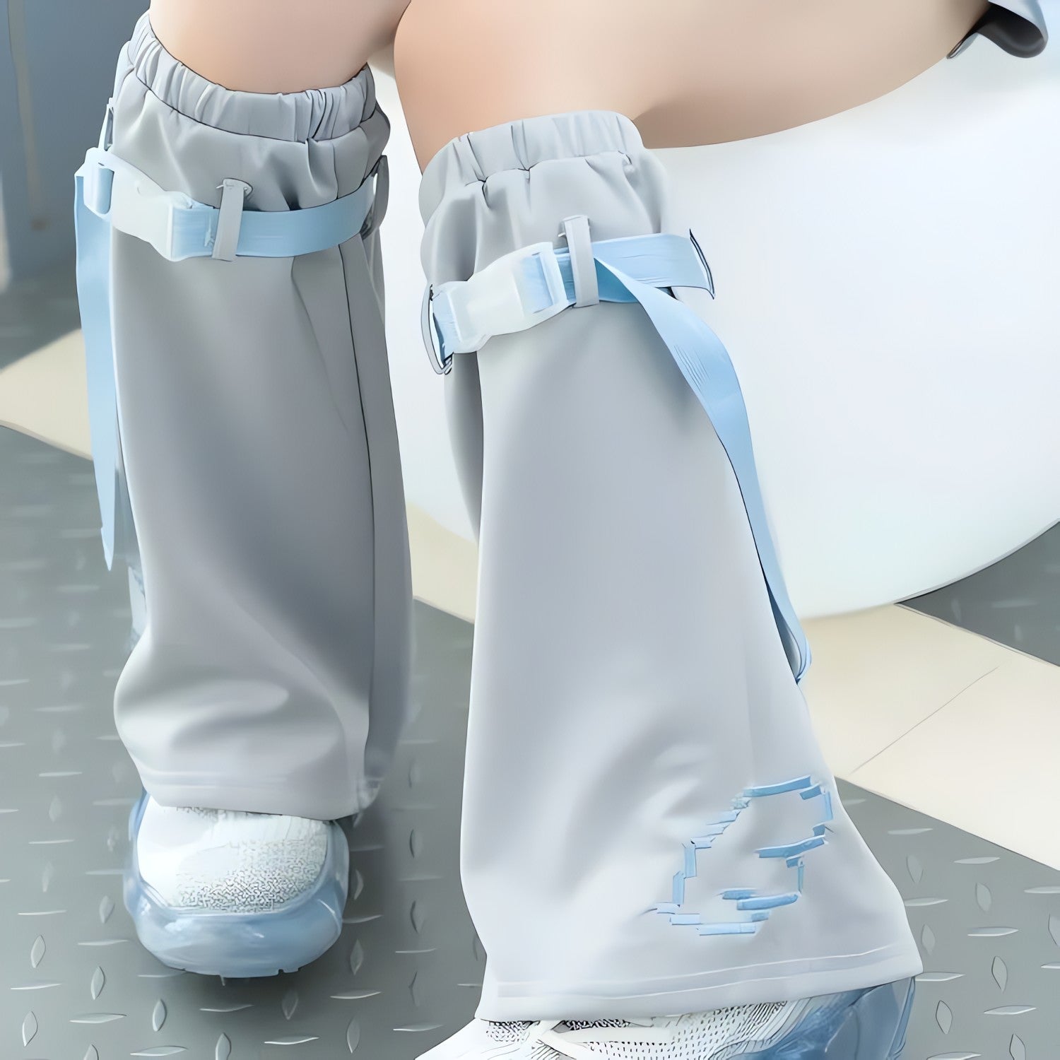 Soft Girl Cloud Wings Leg Warmers - KAYSMAR