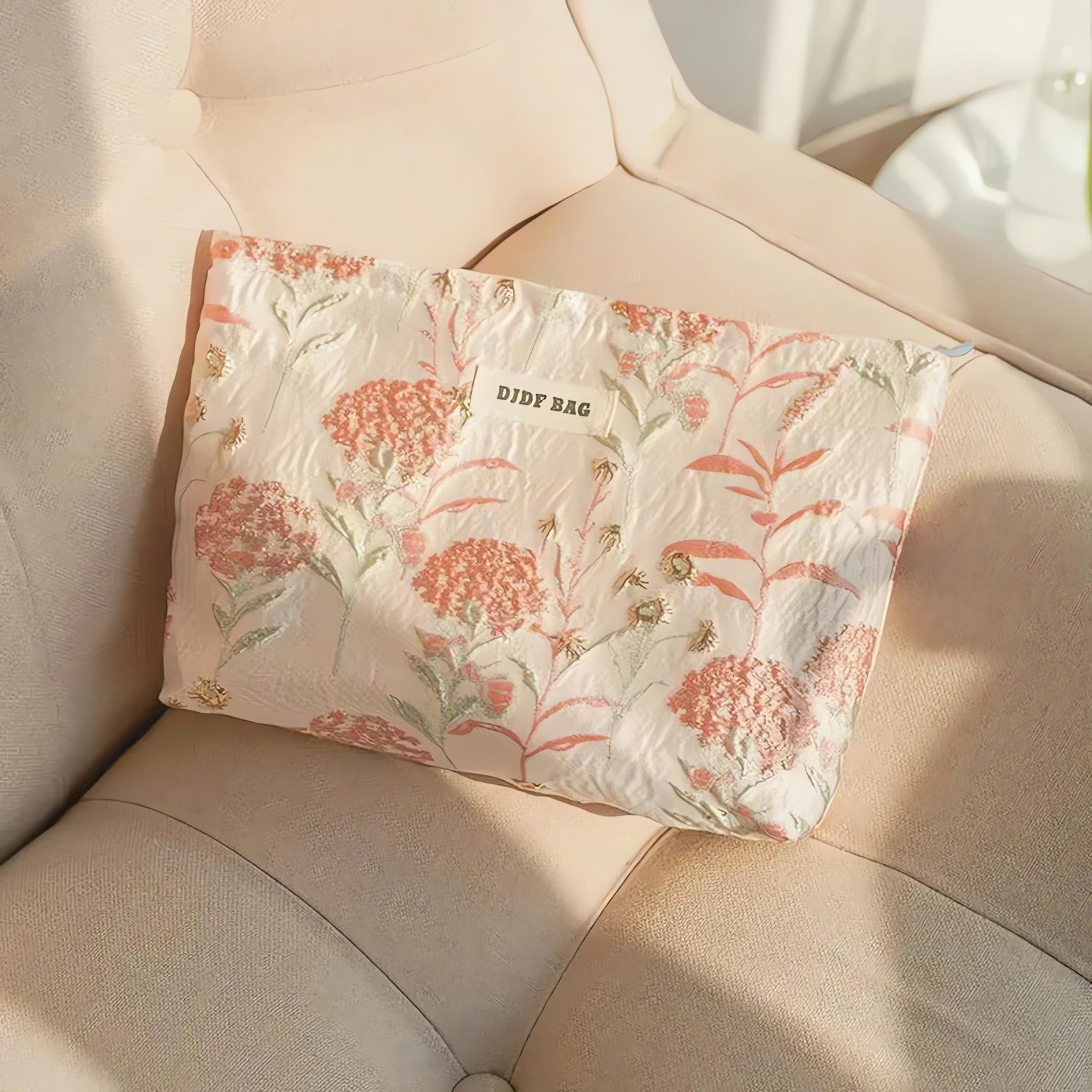 Soft Girl Floral Makeup Bag - KAYSMAR