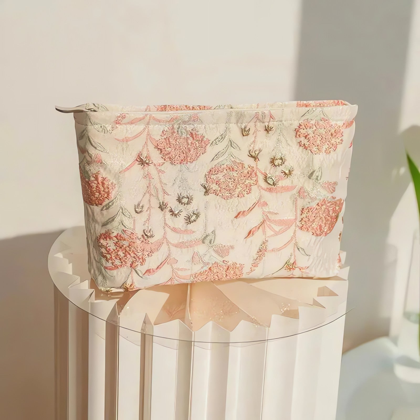 Soft Girl Floral Makeup Bag - KAYSMAR