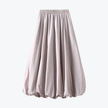 Soft Girl Pastel Bubble Midi Skirt - KAYSMAR