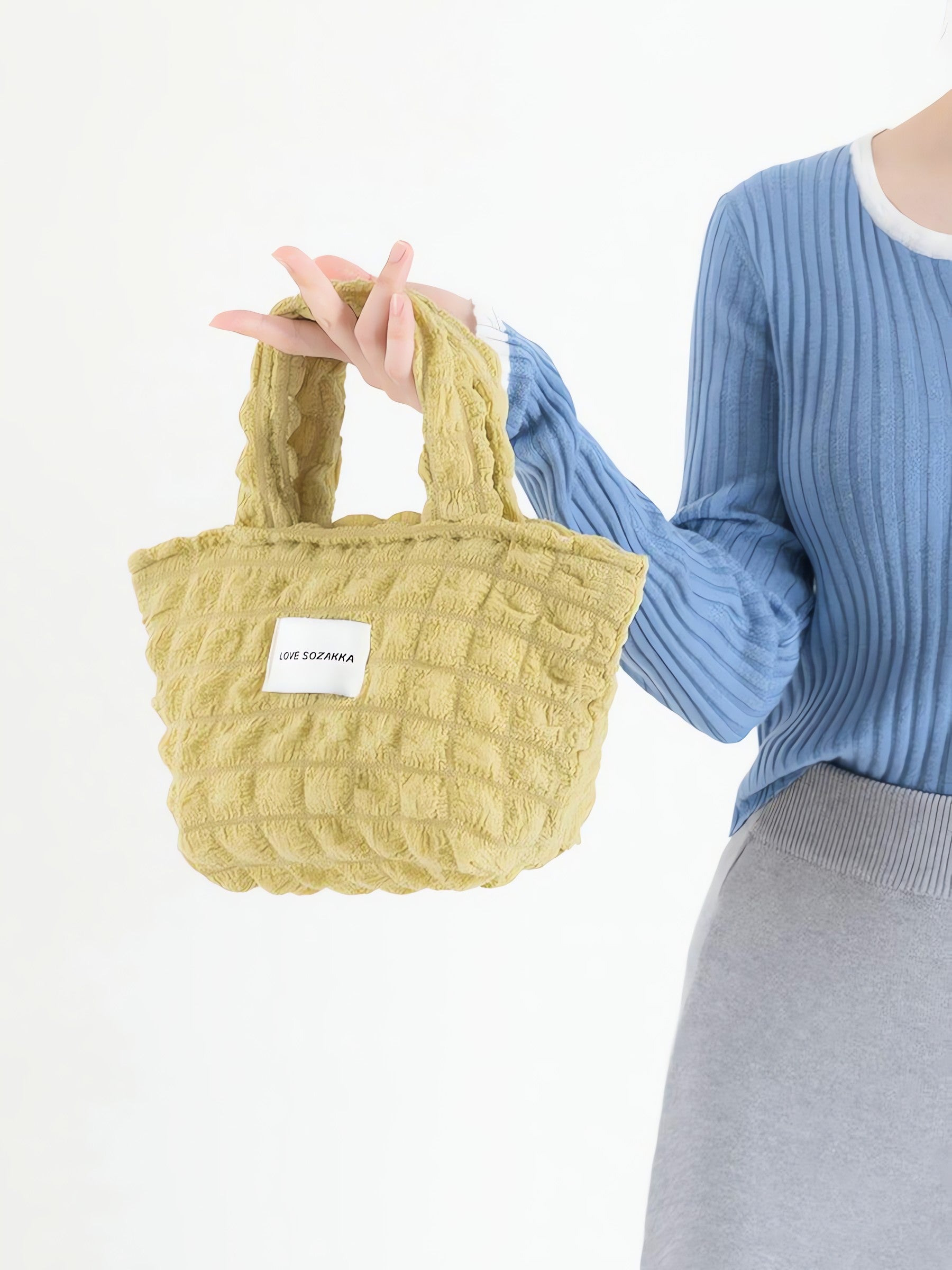 Soft Girl Popcorn Handbag - KAYSMAR