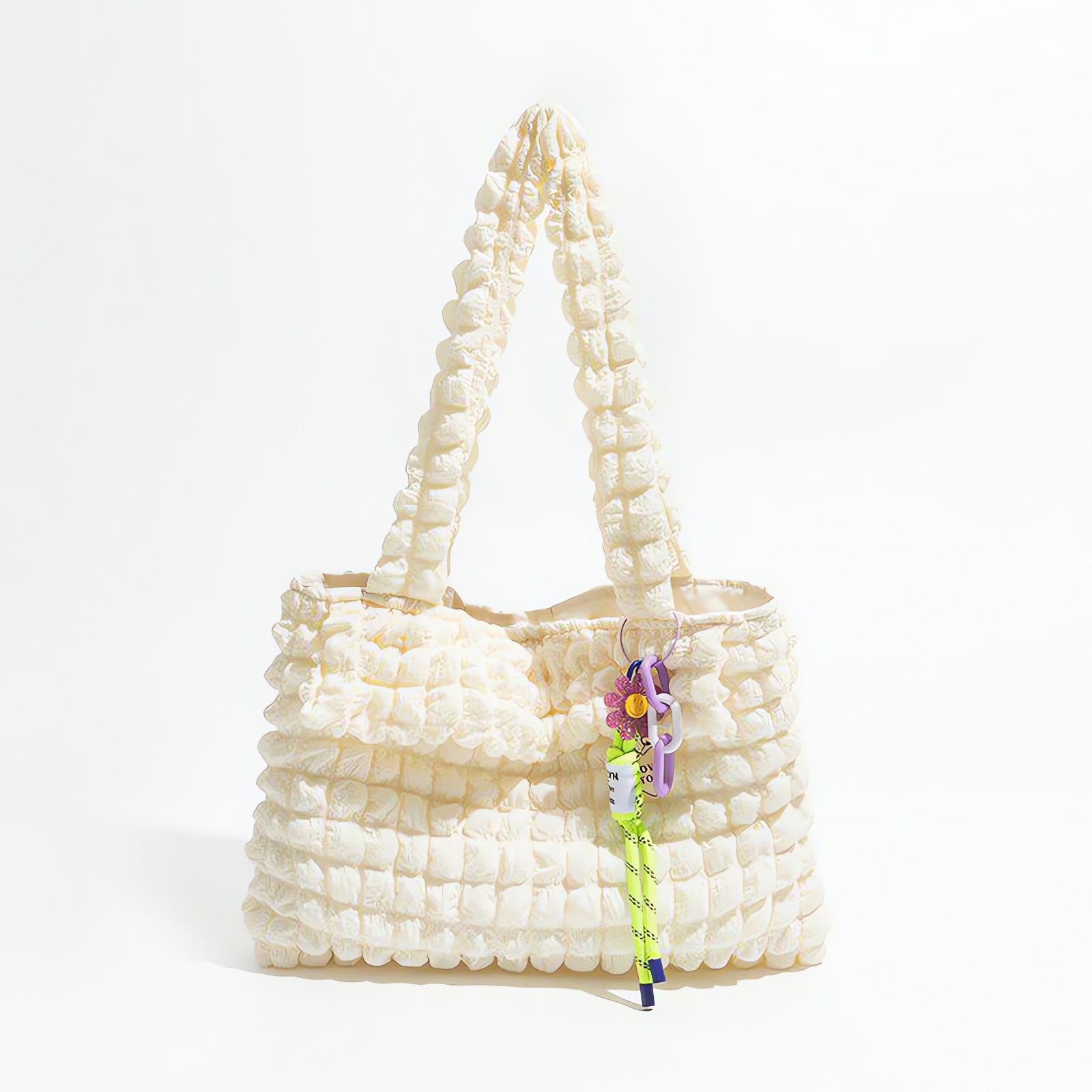 Soft Girl Popcorn Keychain Handbag - KAYSMAR