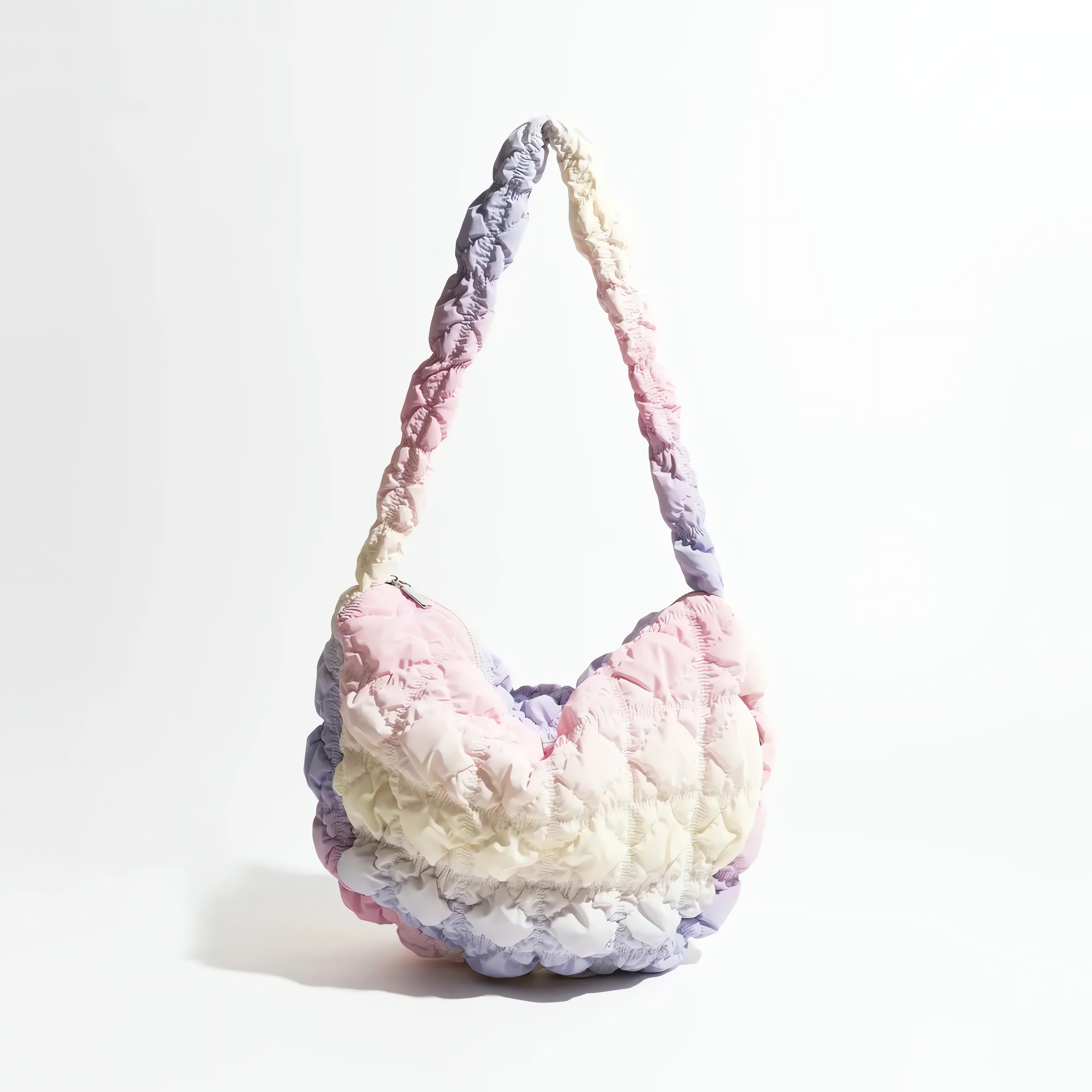 Soft Girl Rainbow Quilted Bag - KAYSMAR