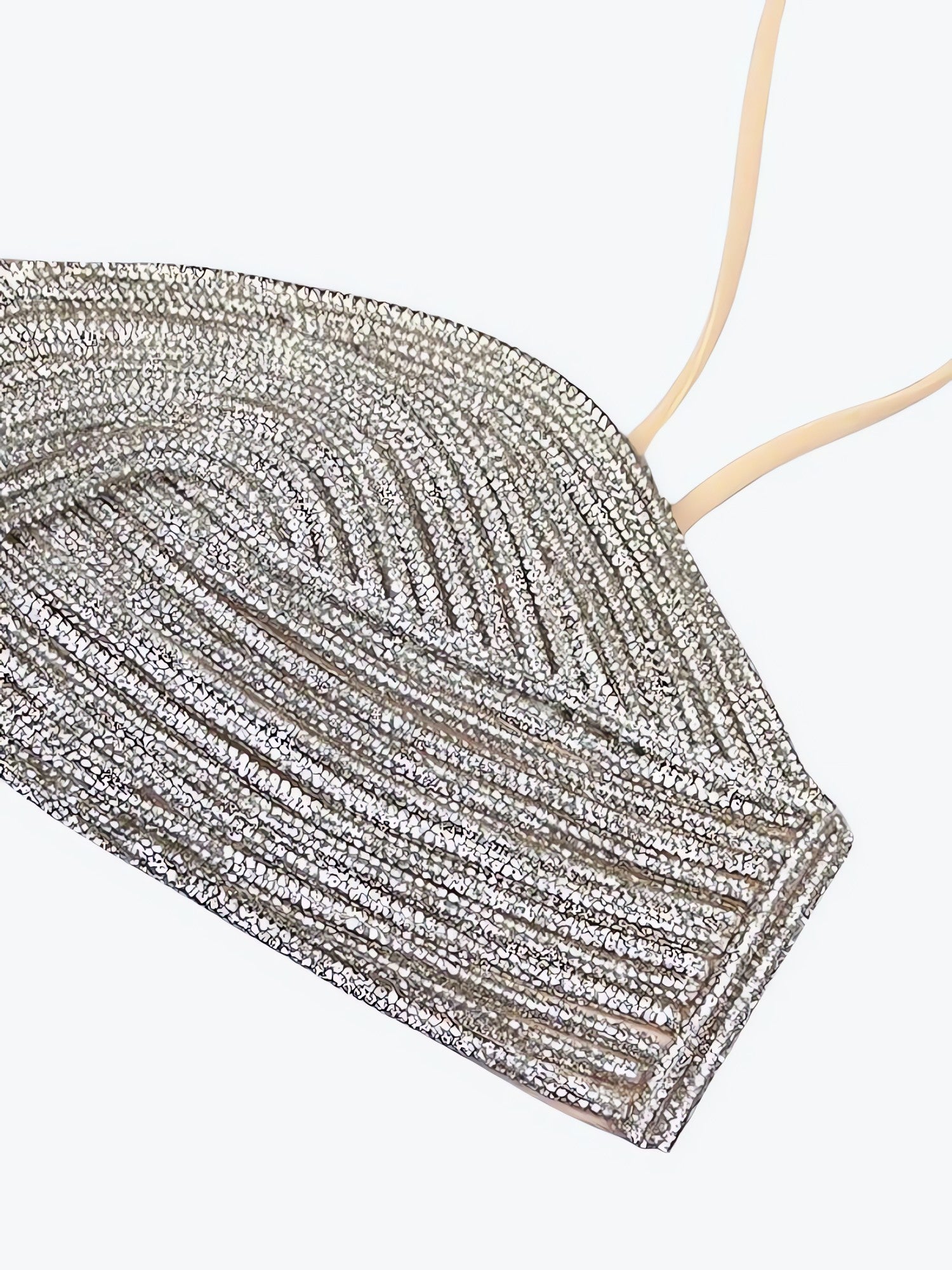 Sparkle Rhinestone Bra Crop Top - KAYSMAR