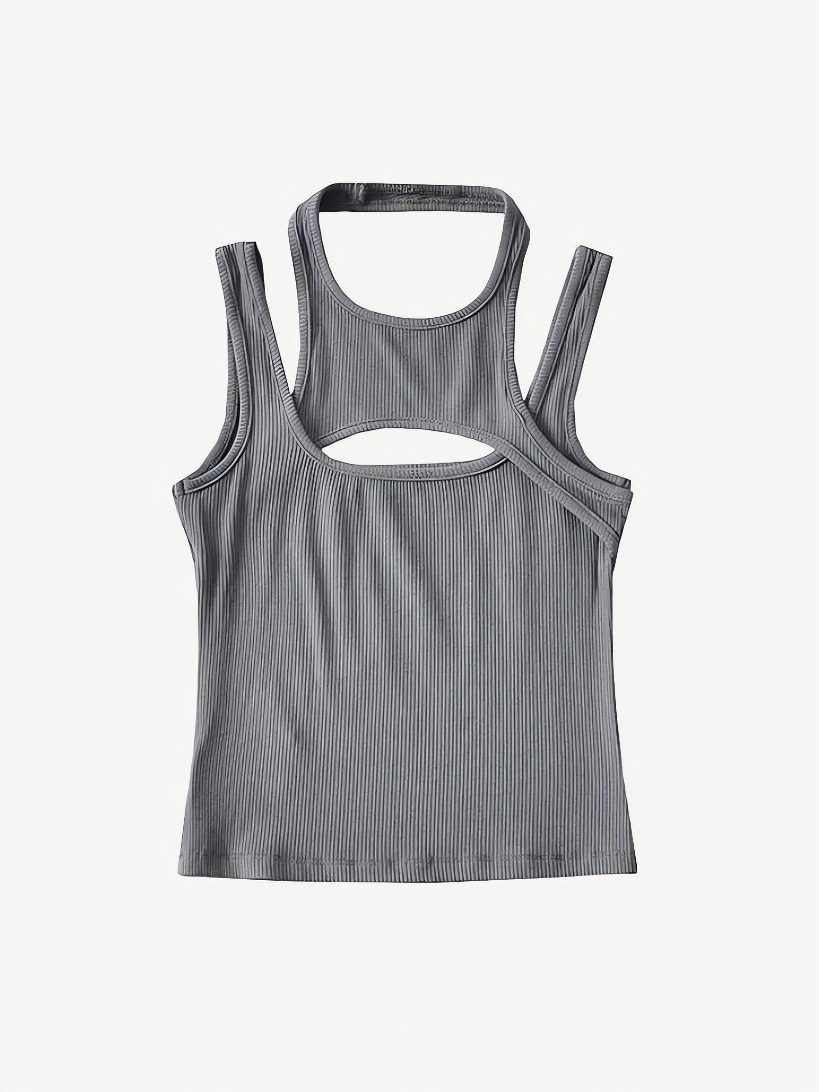 Sporty Asymmetric Tank Top