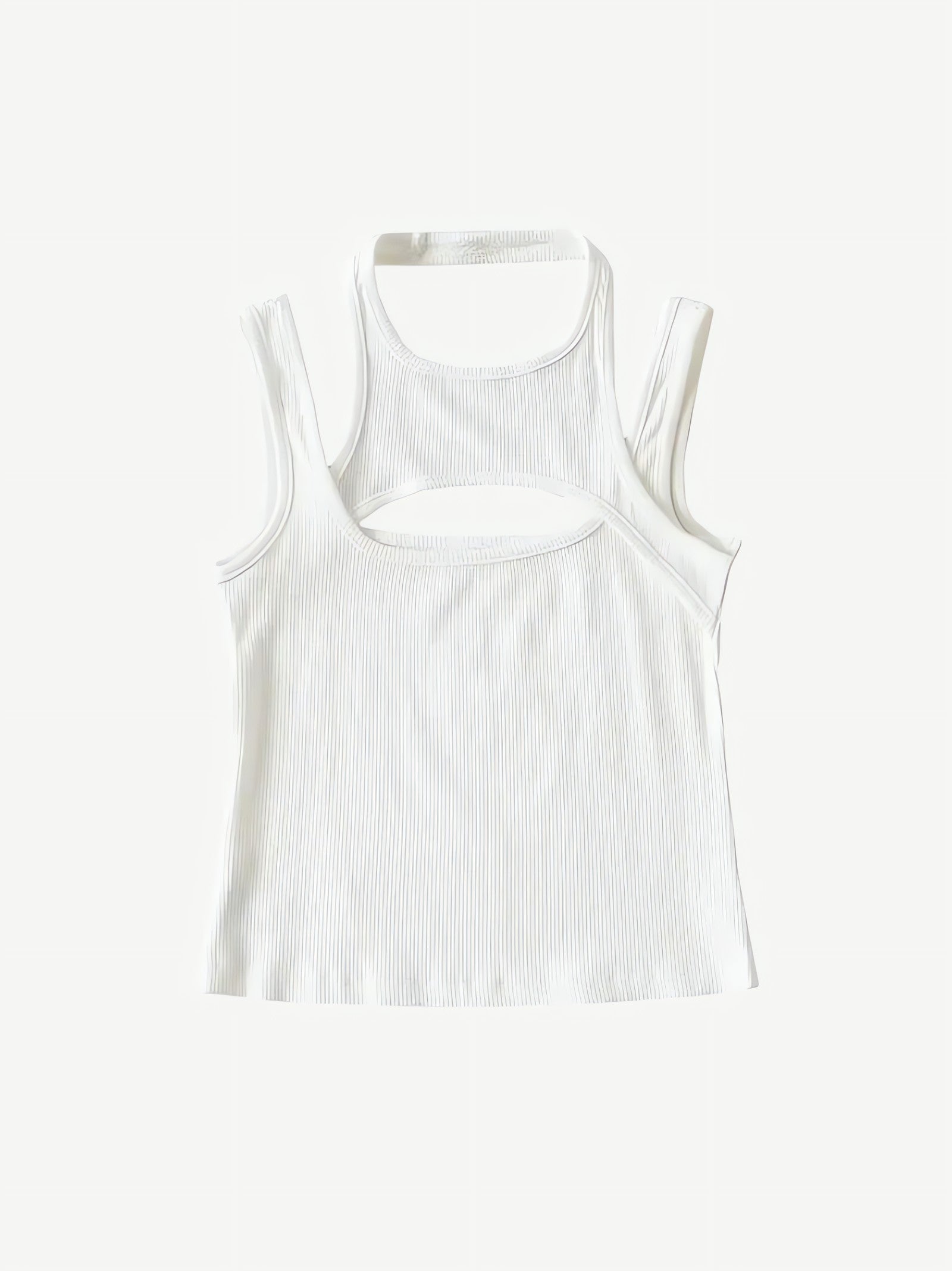 Sporty Asymmetric Tank Top