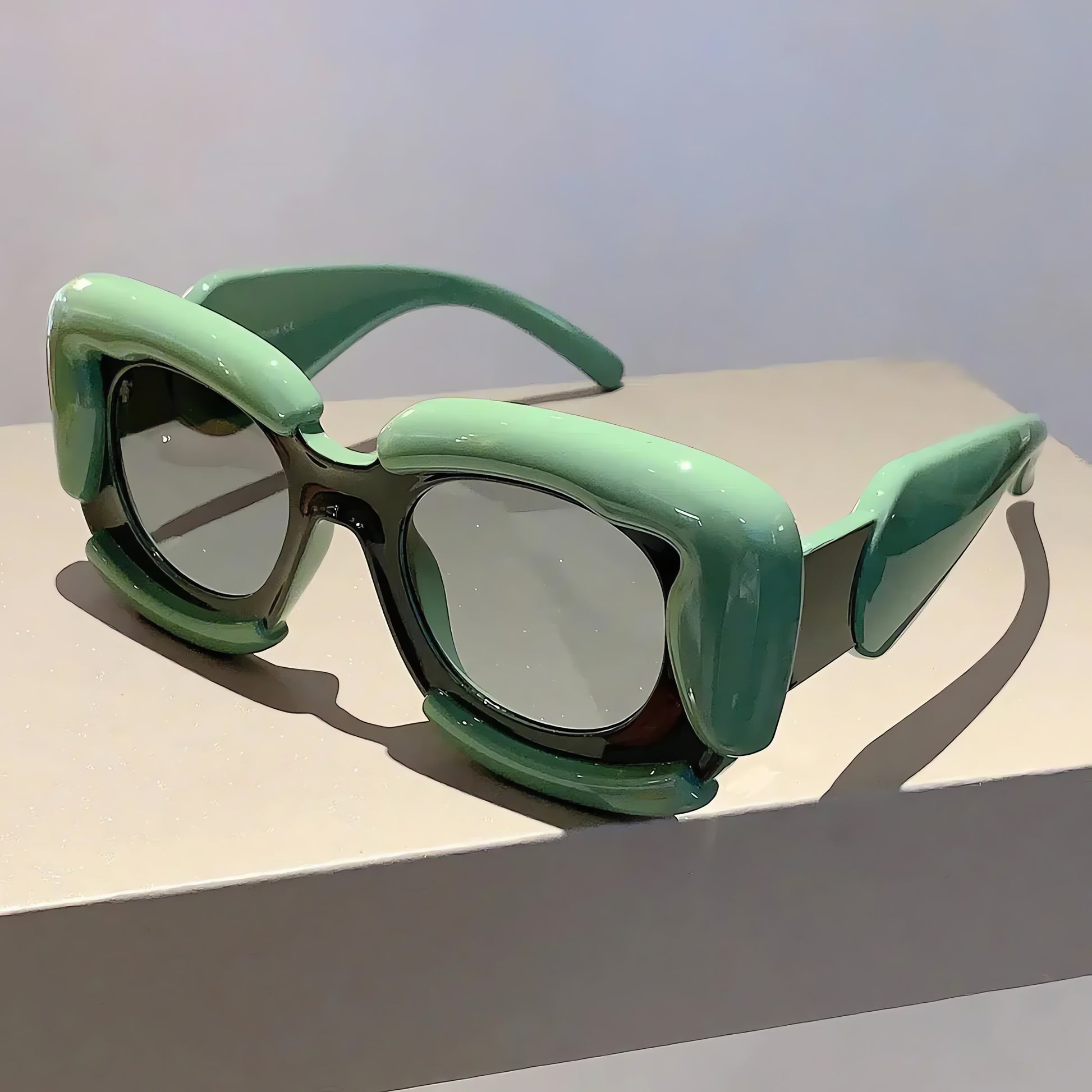 Square Puffer Sunglasses - KAYSMAR