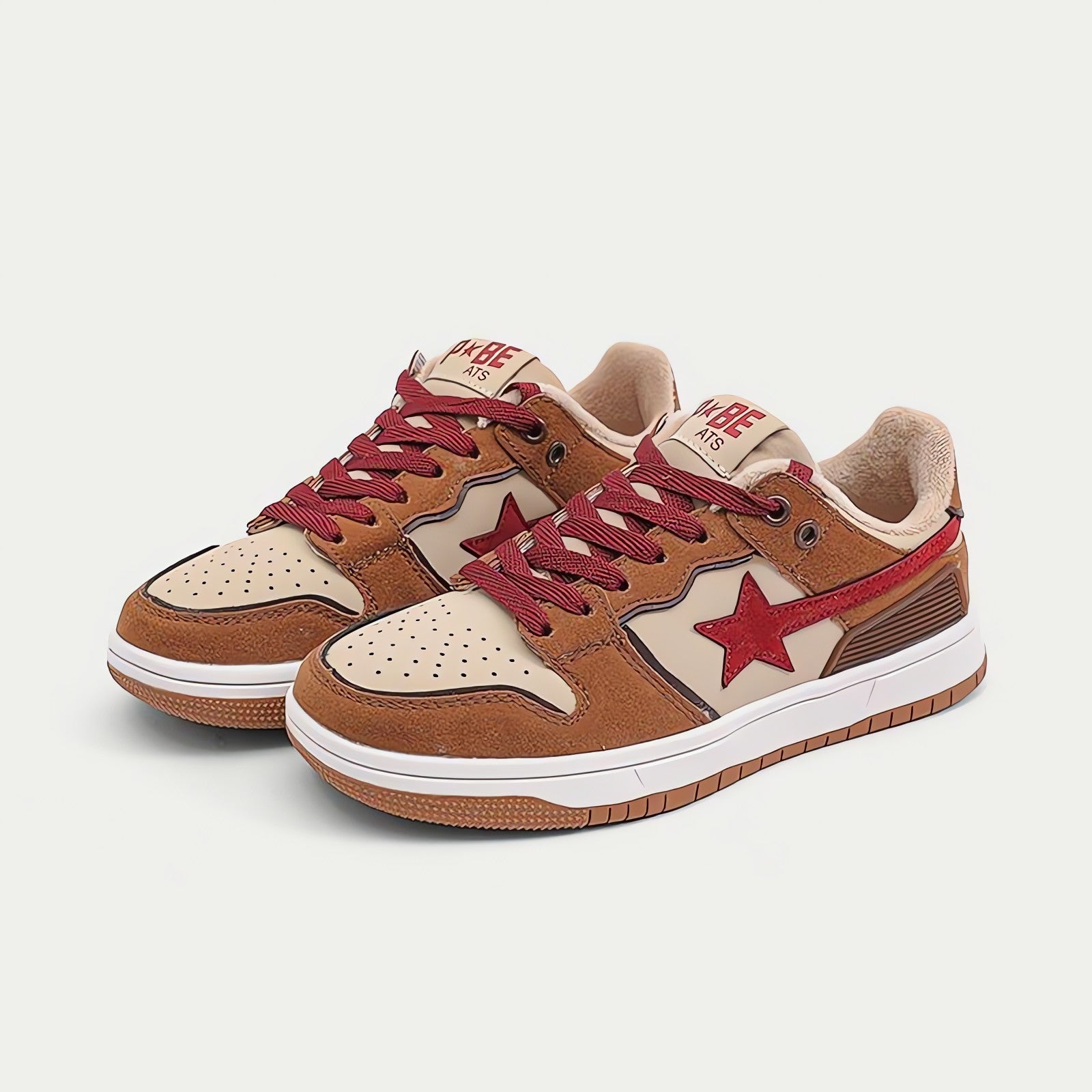 Star Embroidered Multicolor Sneakers - KAYSMAR