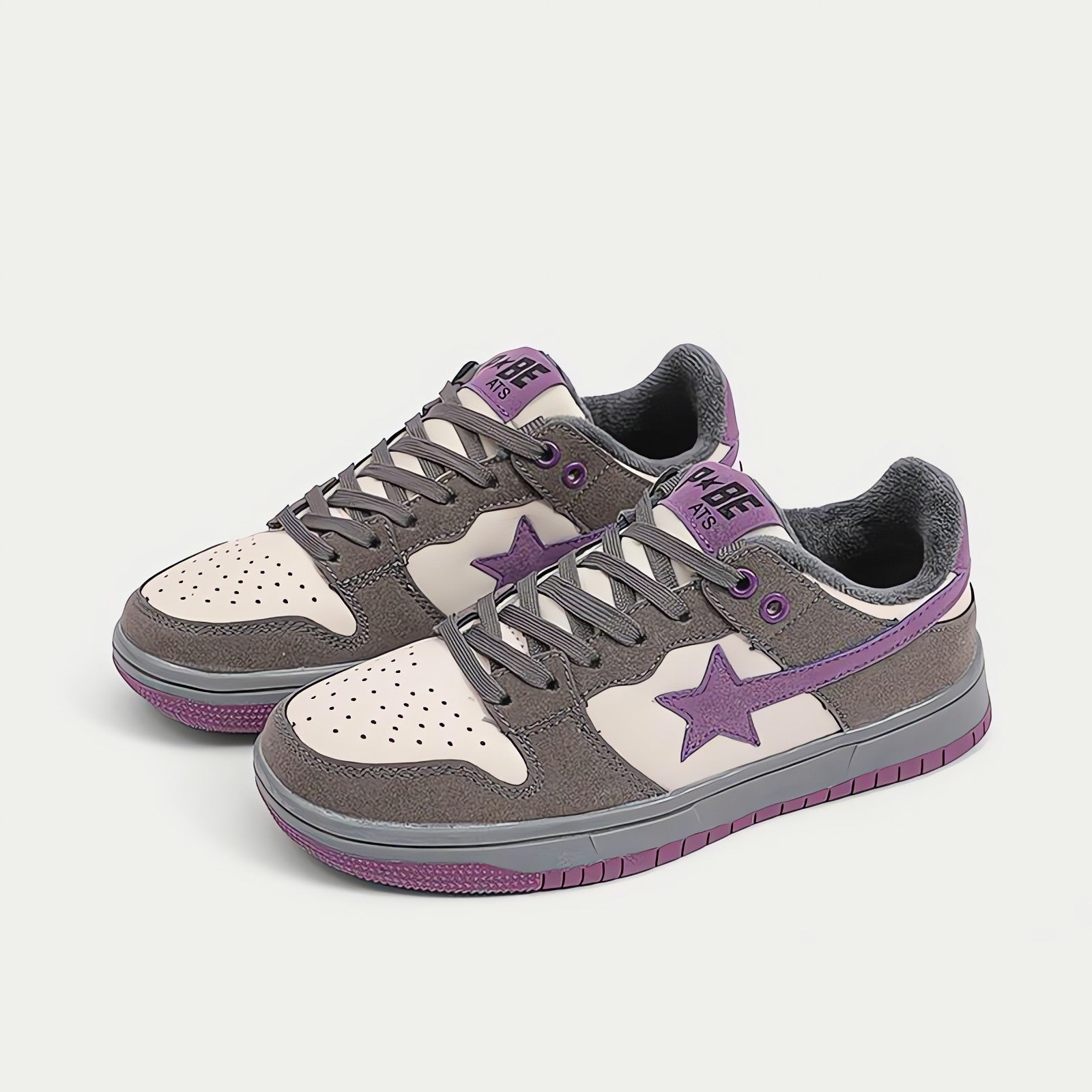Star Embroidered Multicolor Sneakers - KAYSMAR