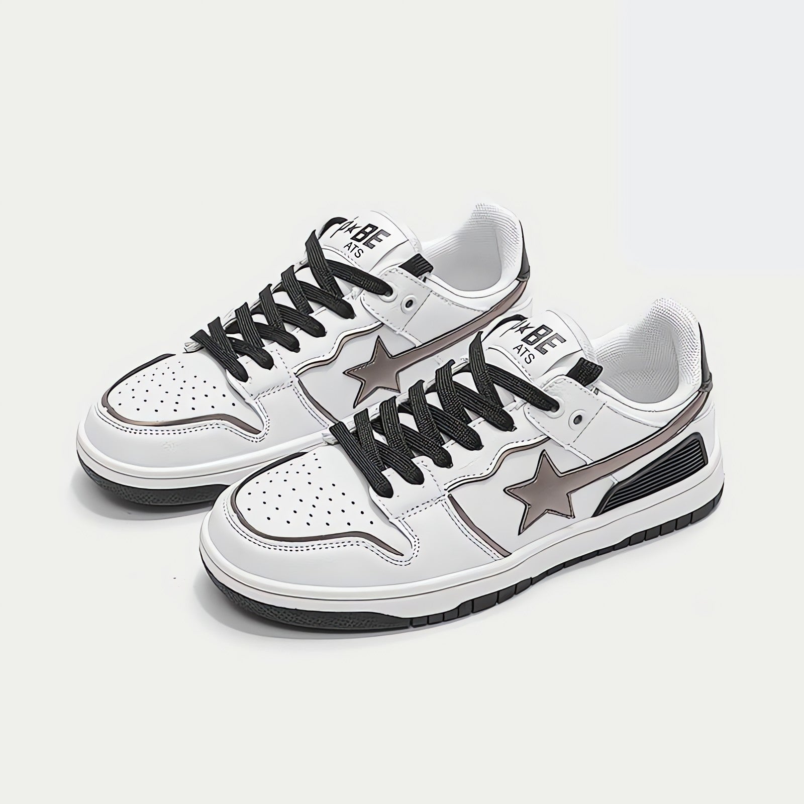 Star Embroidered Multicolor Sneakers - KAYSMAR