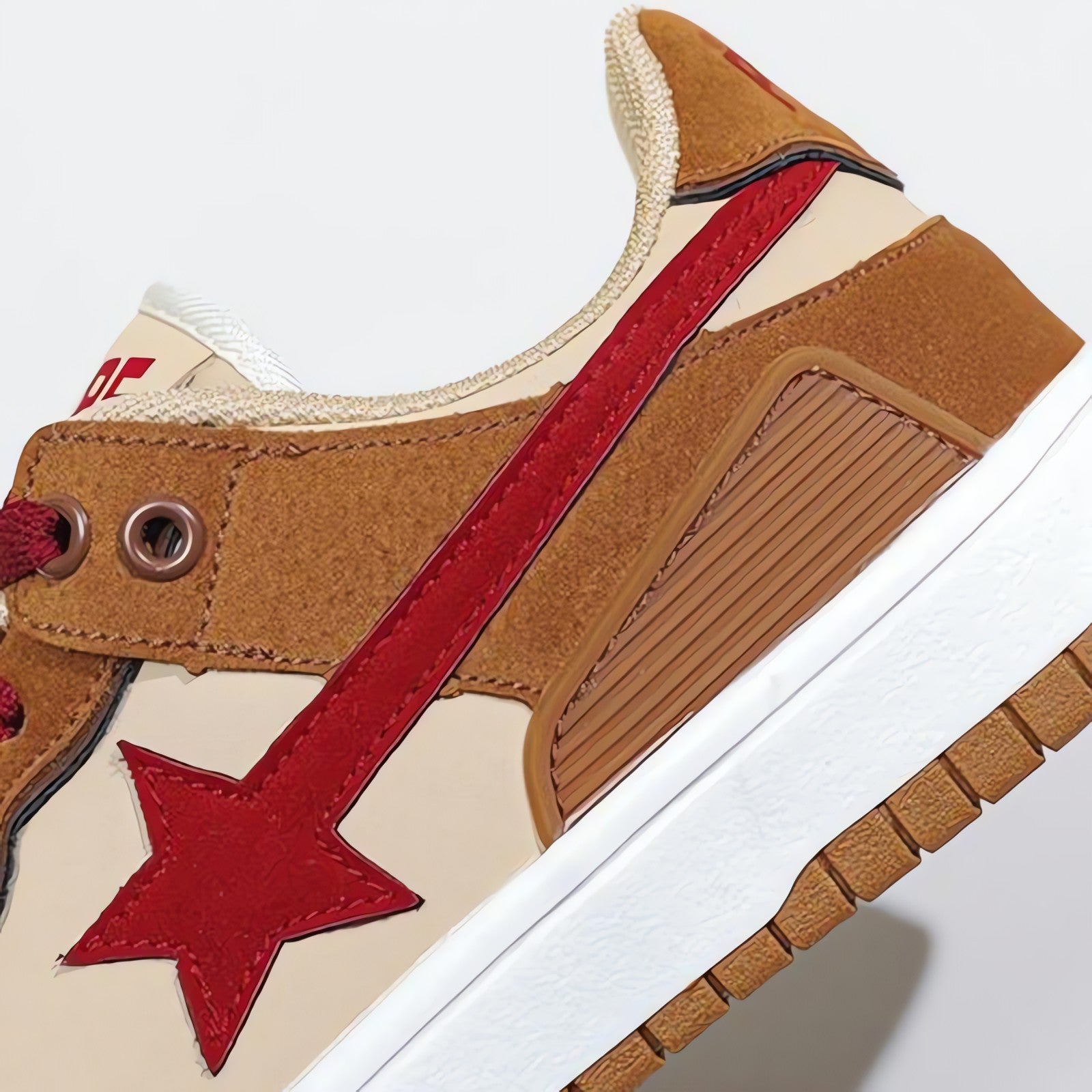 Star Embroidered Multicolor Sneakers - KAYSMAR