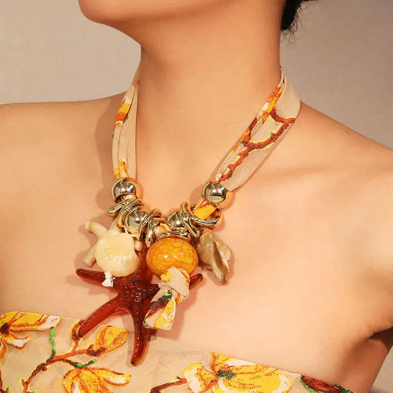 Starfish Charm Necklace - KAYSMAR