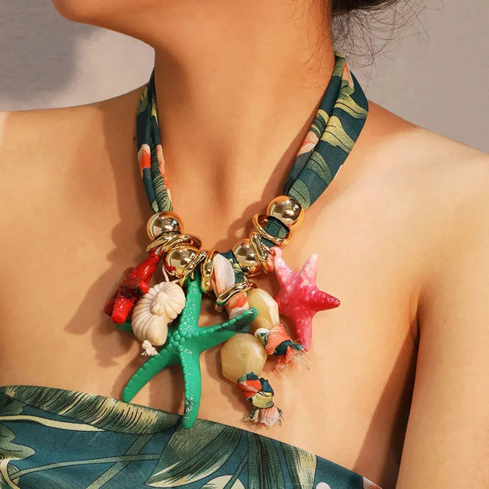 Starfish Charm Necklace - KAYSMAR