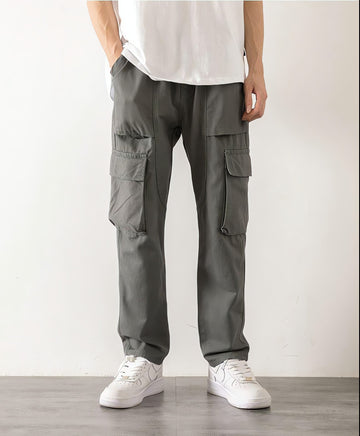 Straight Leg Cargo Pants - KAYSMAR