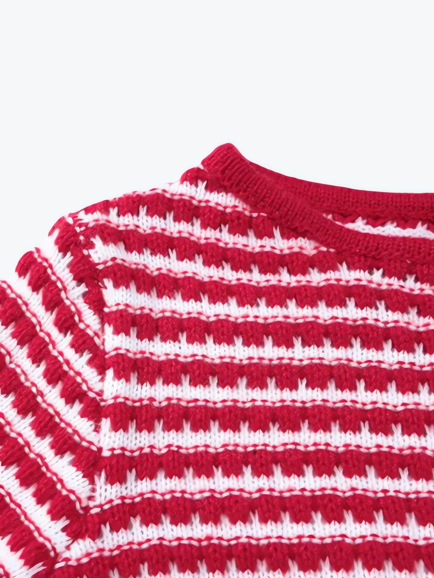 Striped Knitted Mini Dress - KAYSMAR