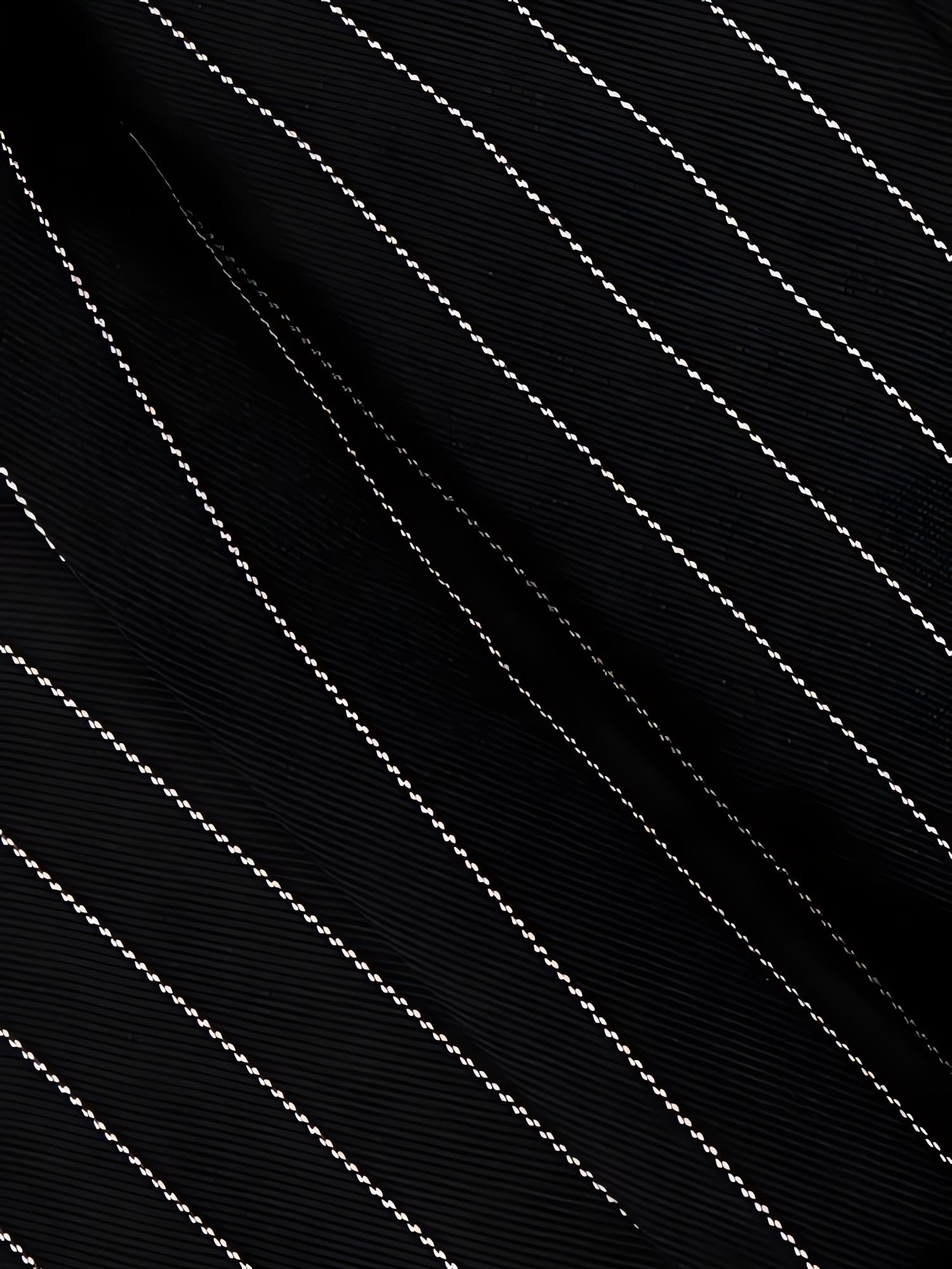 Striped Lace Trim Corset Top