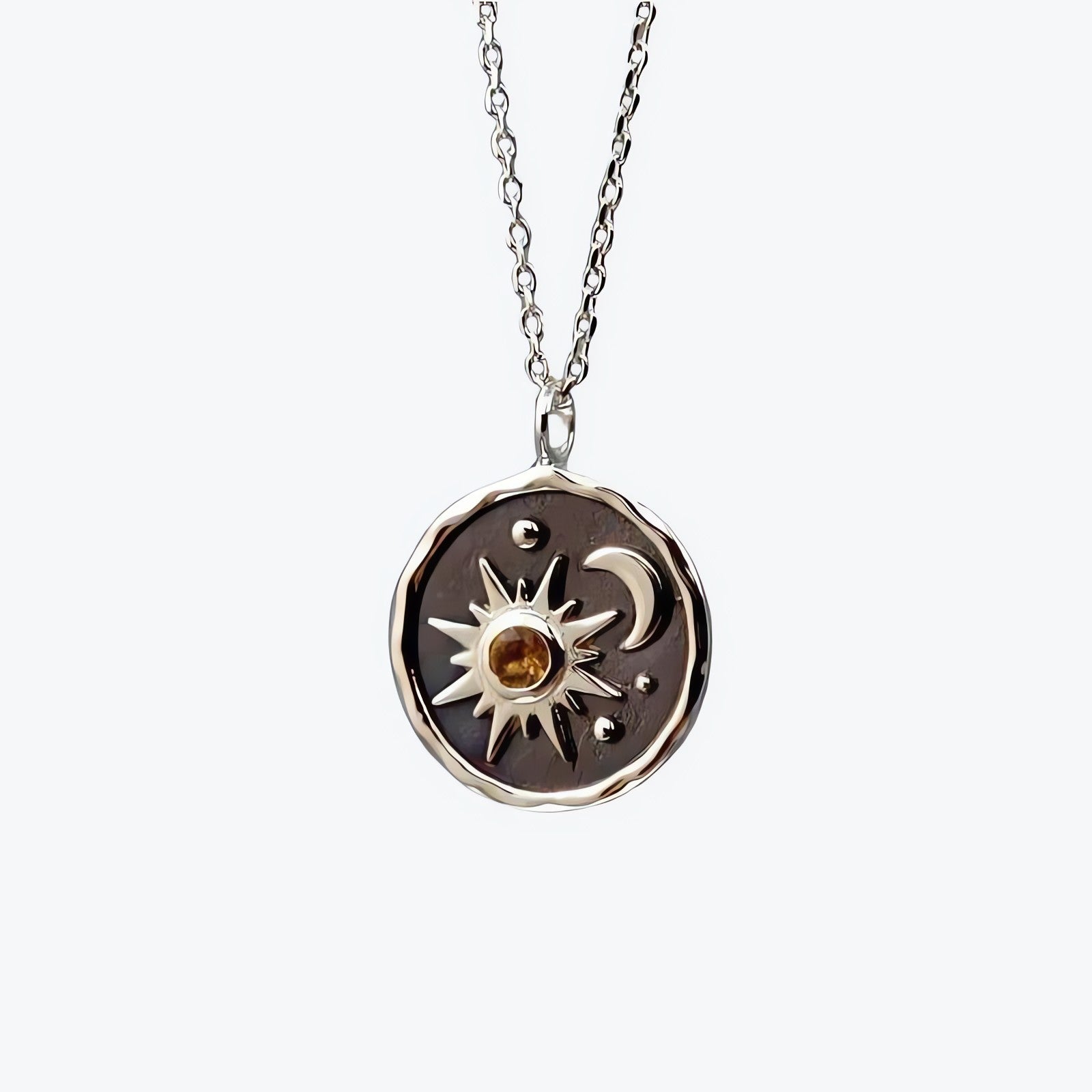 Sun Moon Charm Necklace - KAYSMAR