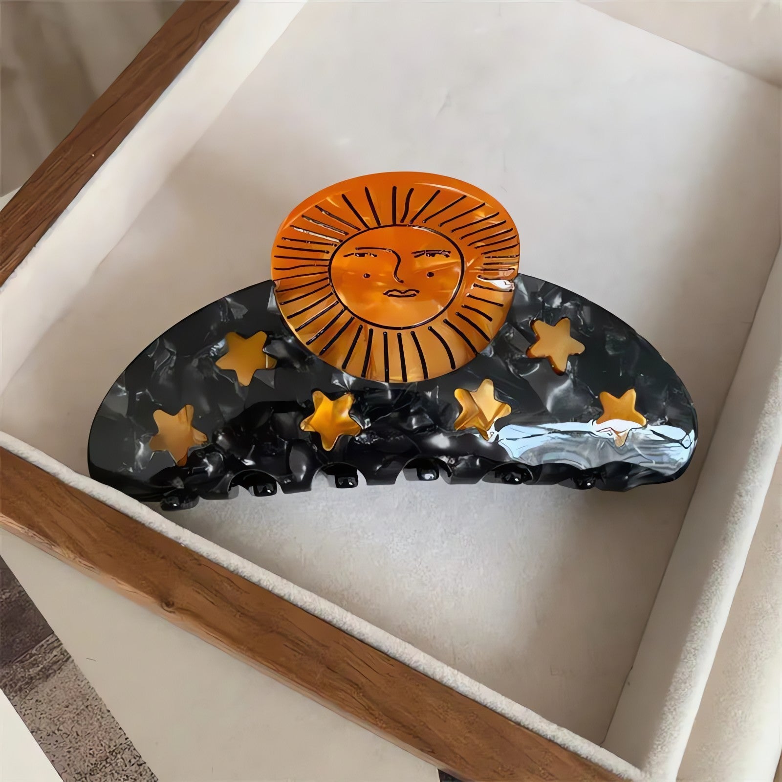 Sun & Stars Hair Claws