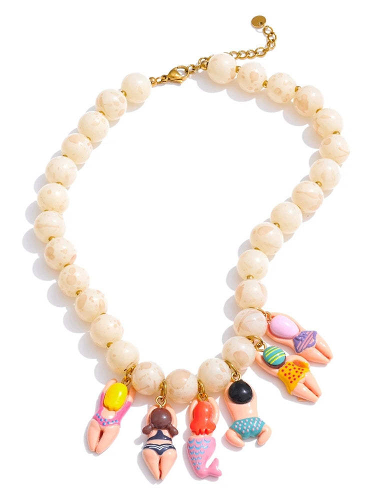Swimsuit Figurines Necklace - KAYSMAR