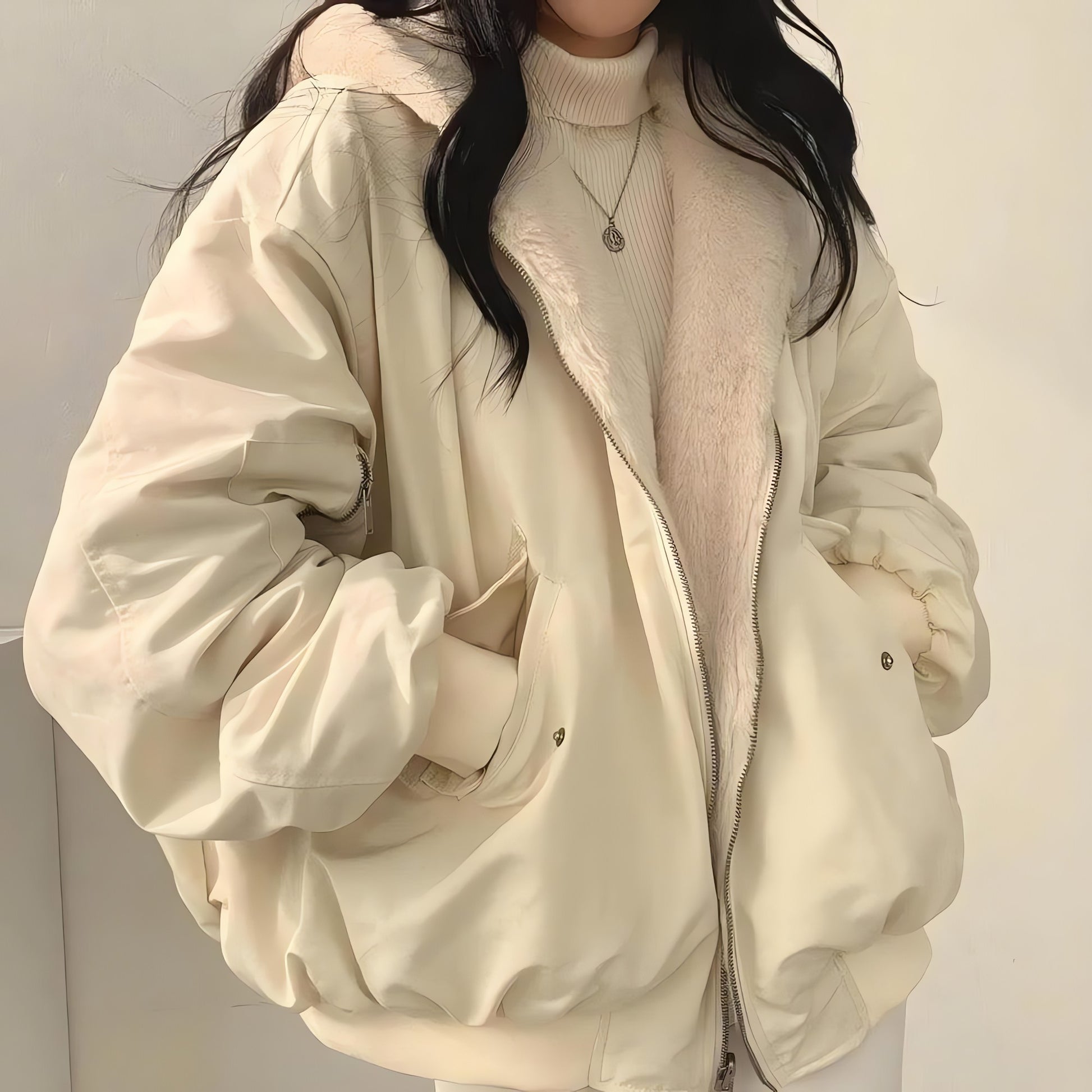 Teddy Reversible Hooded Jacket - KAYSMAR