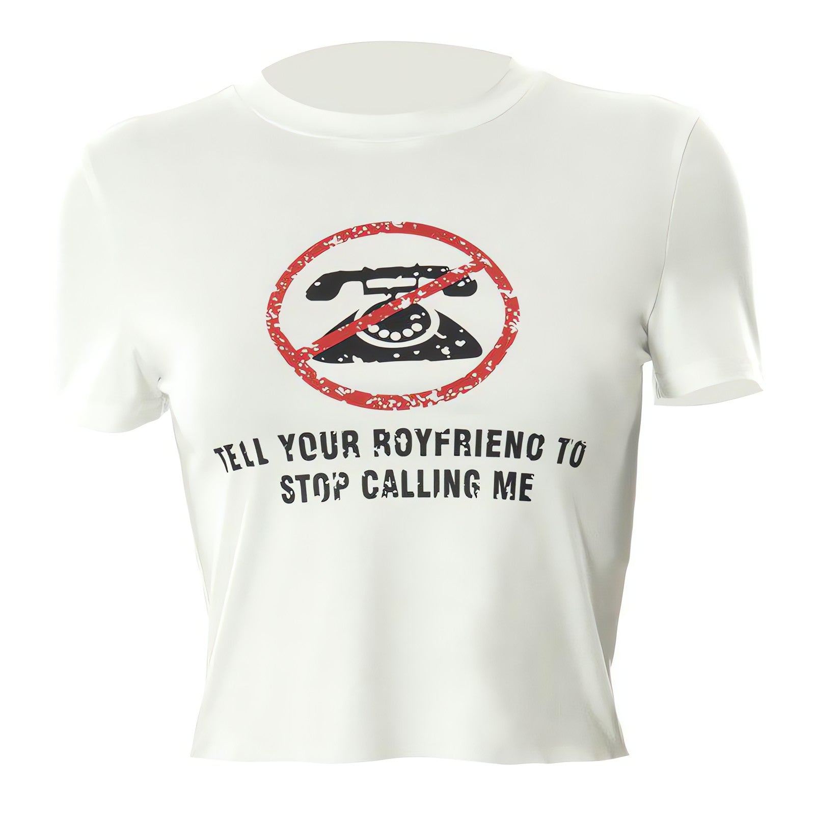 Tell Your Boyfriend Crop Top - KAYSMAR