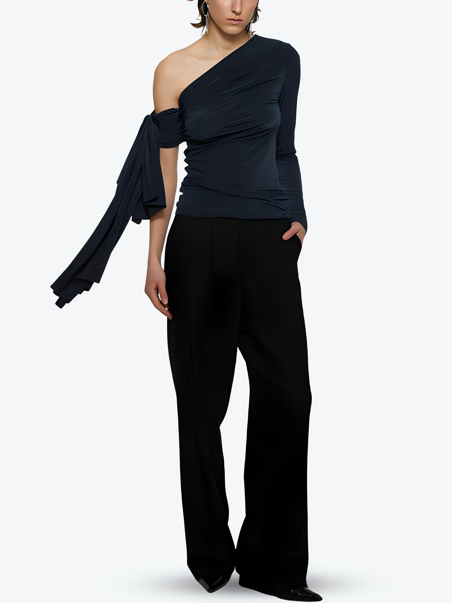 Tie Shoulder Top - KAYSMAR