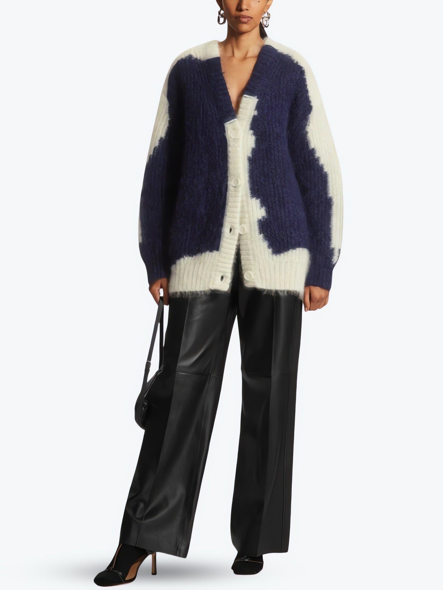 V Neck Cardigan - KAYSMAR