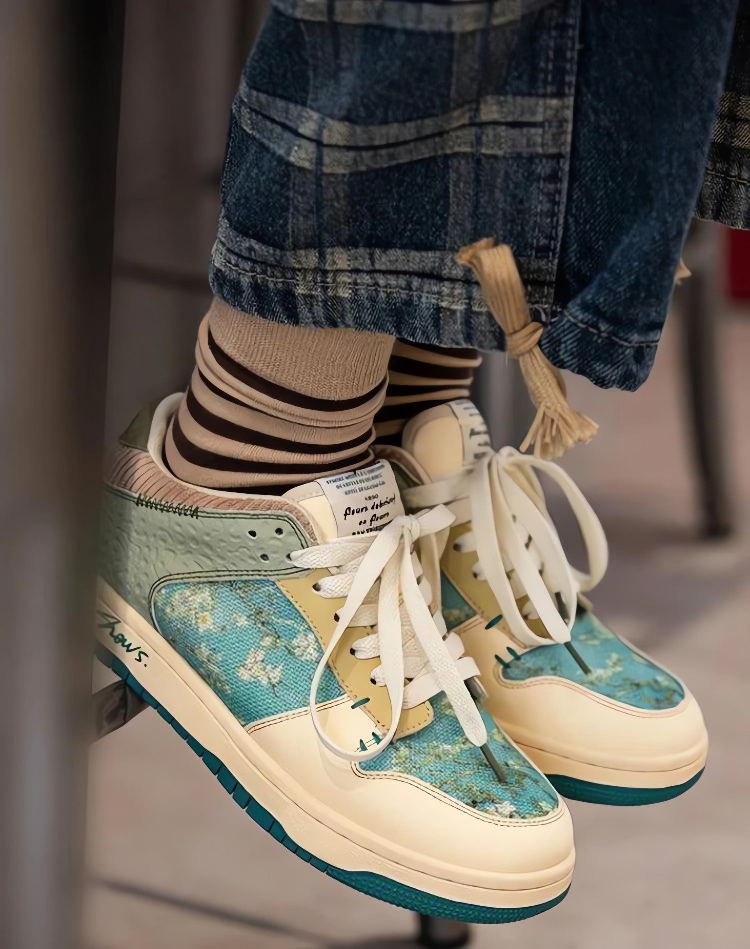 Van Gogh Almond Blossom Sneakers - KAYSMAR