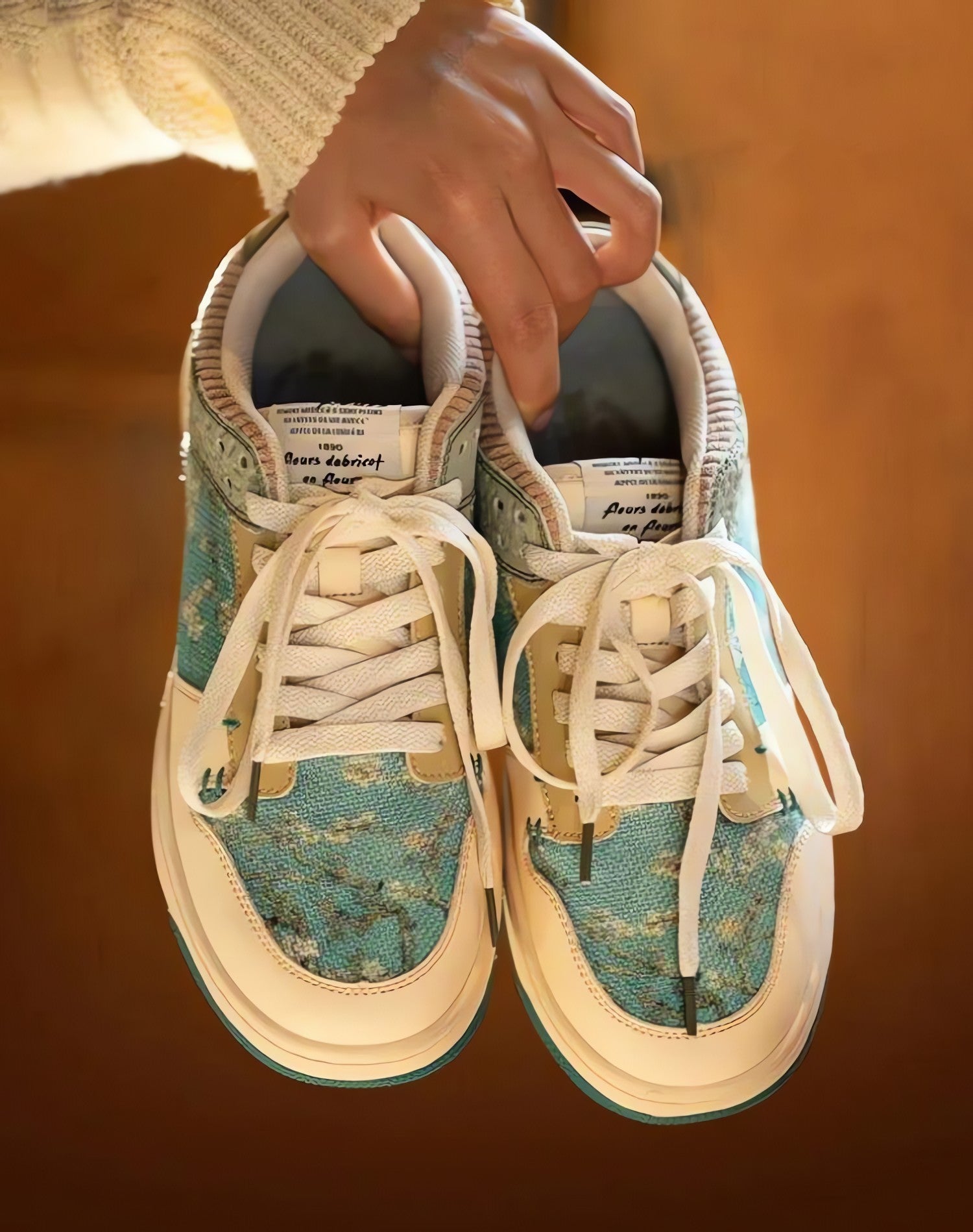 Van Gogh Almond Blossom Sneakers - KAYSMAR