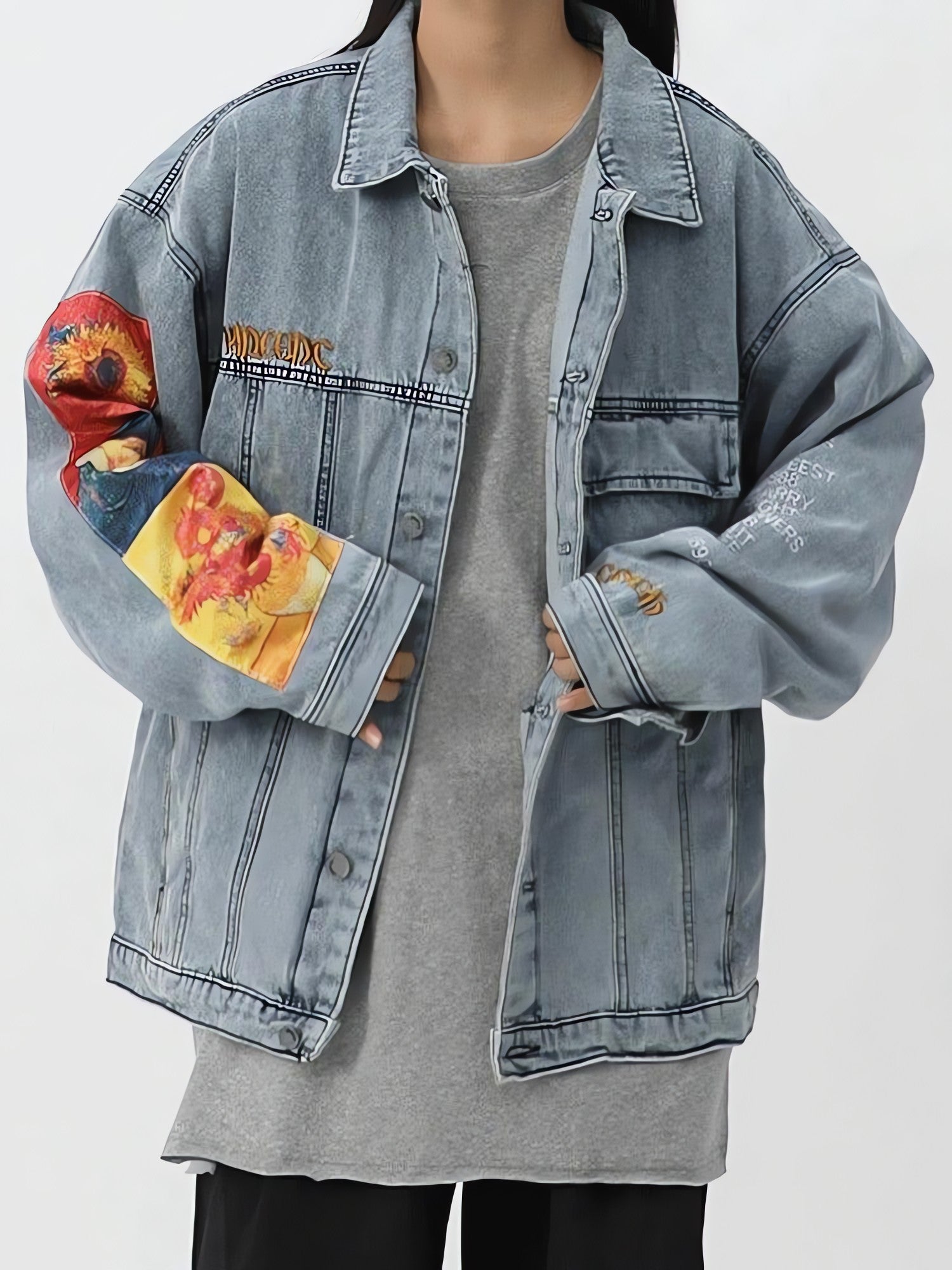 Vincent Van Gogh Denim Jacket - KAYSMAR
