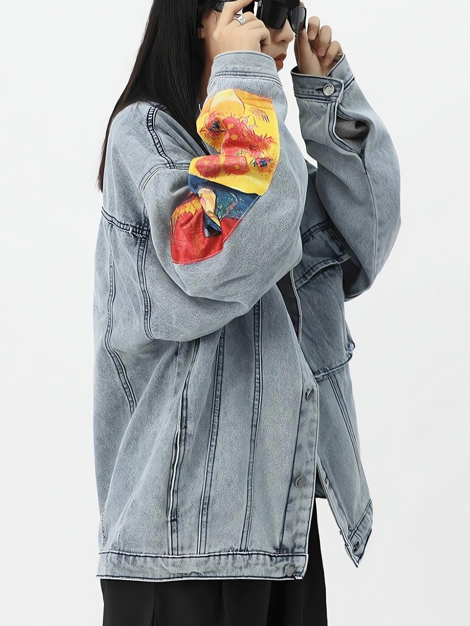 Vincent Van Gogh Denim Jacket - KAYSMAR