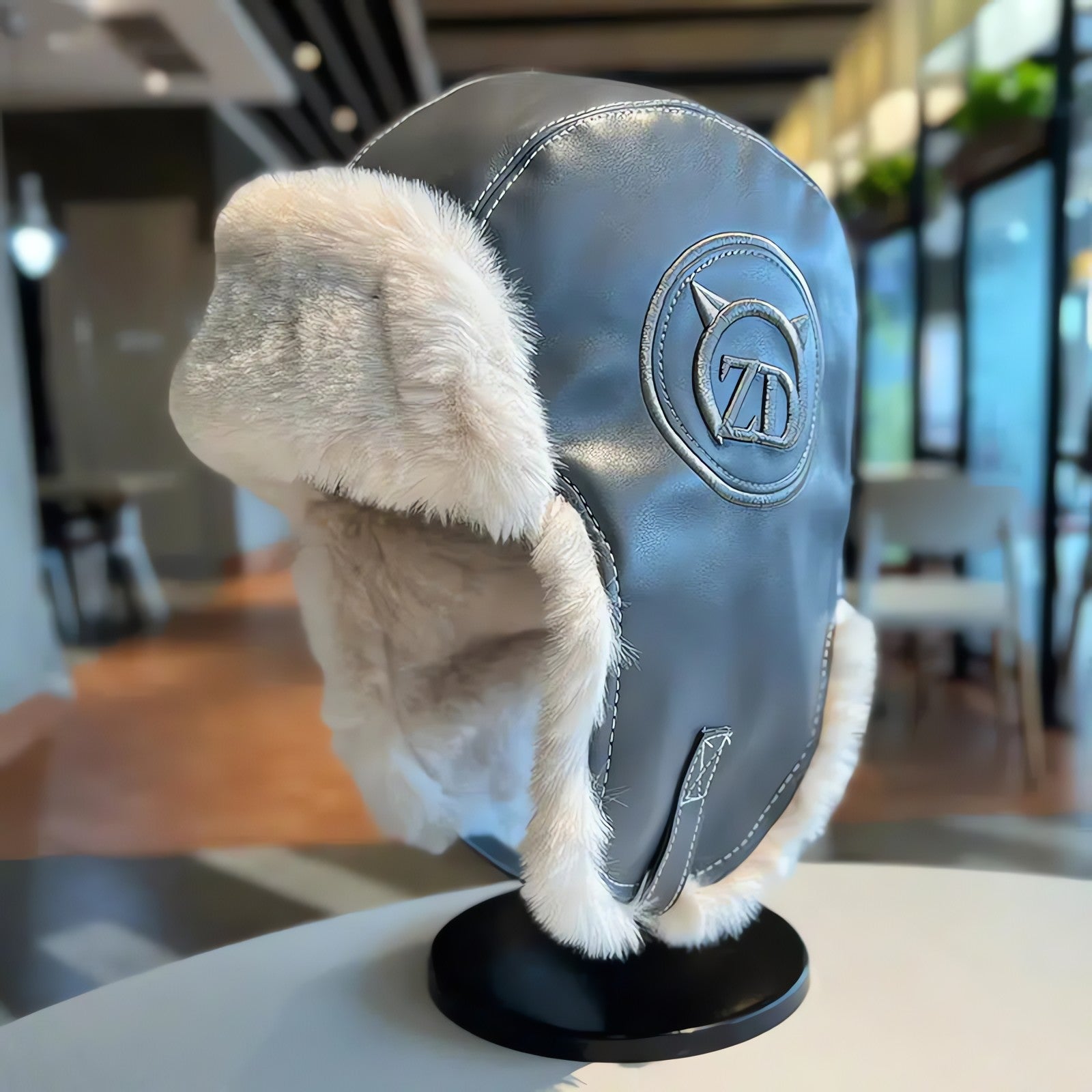 Vintage Faux Fur Aviator Hat - KAYSMAR