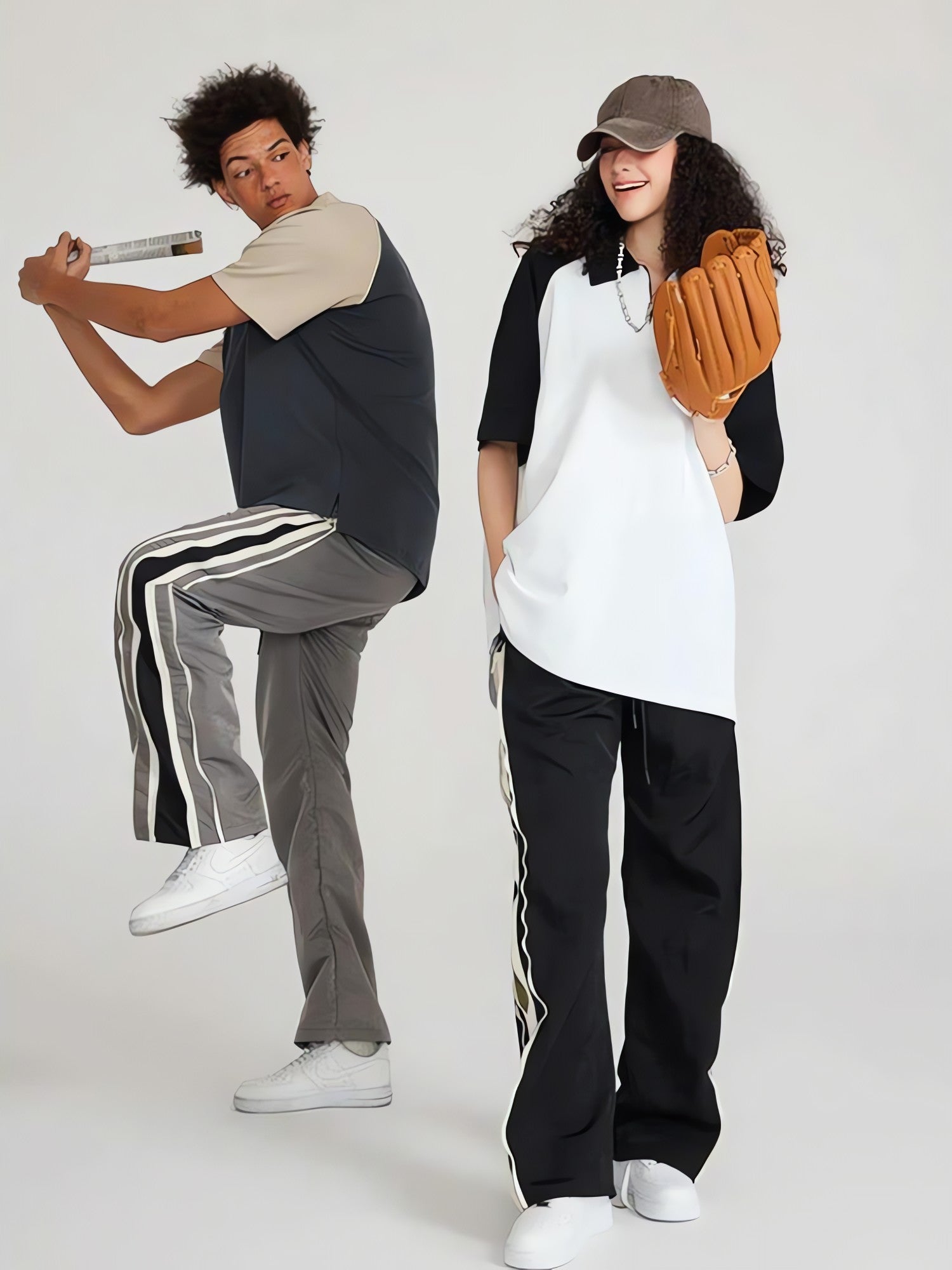 Vintage Half Zip-Up Polo Tee - KAYSMAR