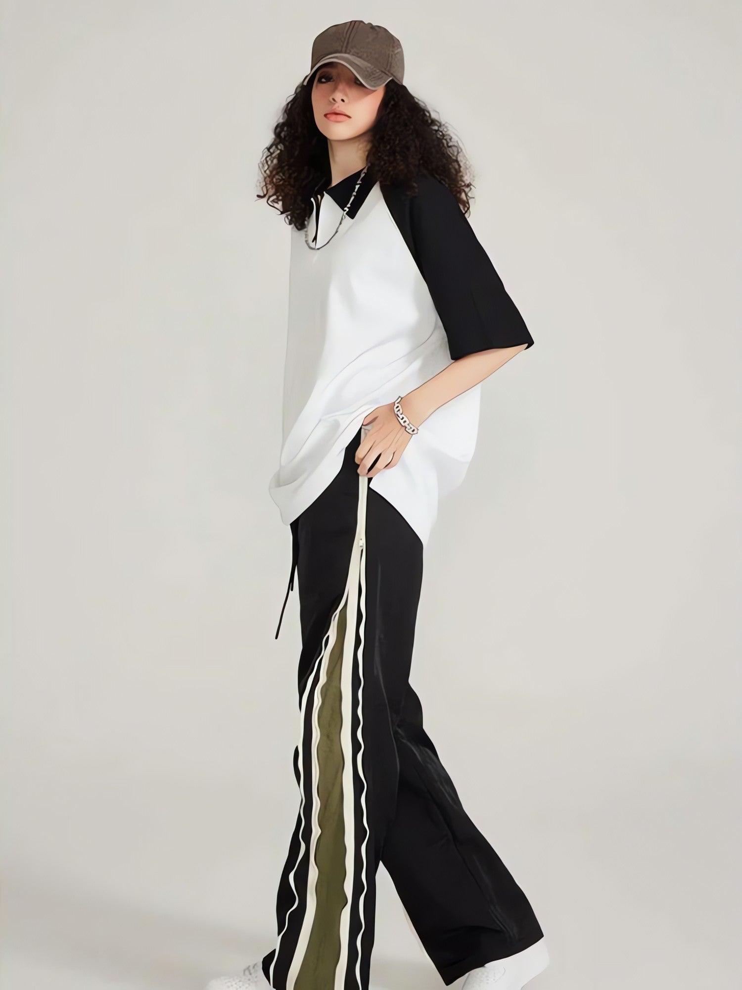 Vintage Half Zip-Up Polo Tee - KAYSMAR