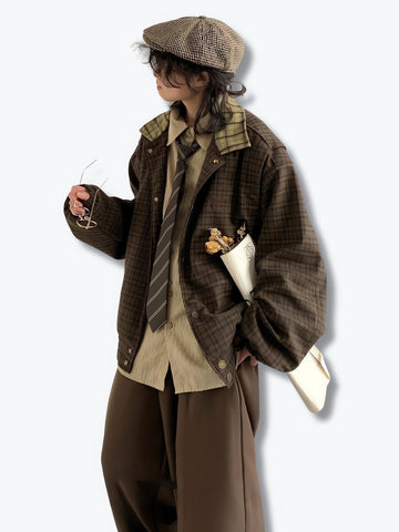 Vintage Plaid Jacket - KAYSMAR