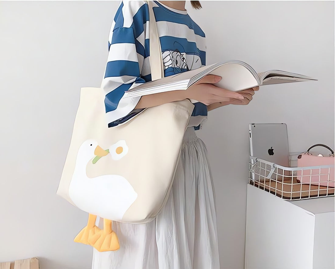Weirdcore Duck Cloth Bag - KAYSMAR