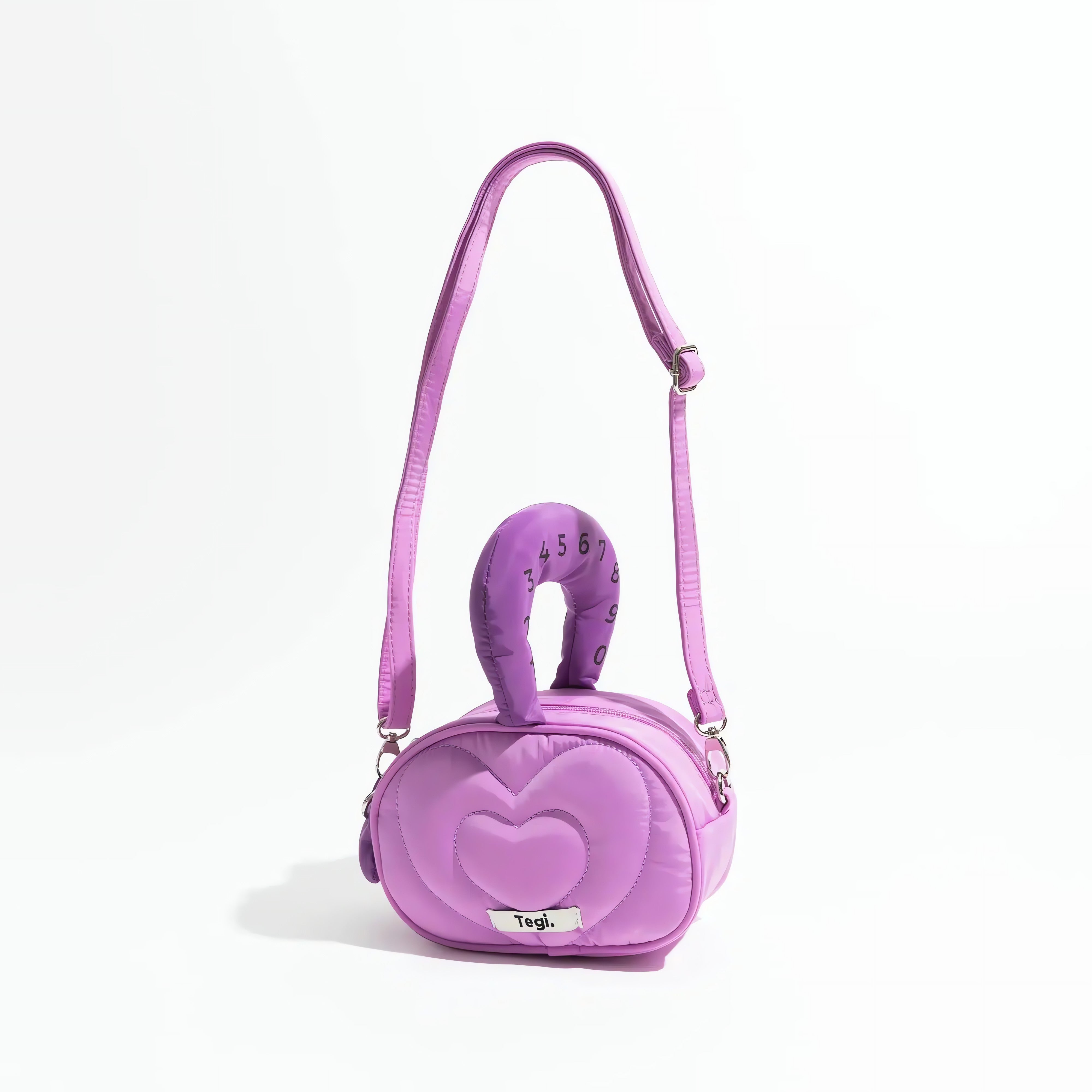 Weirdcore Heart Puffer Handbag - KAYSMAR