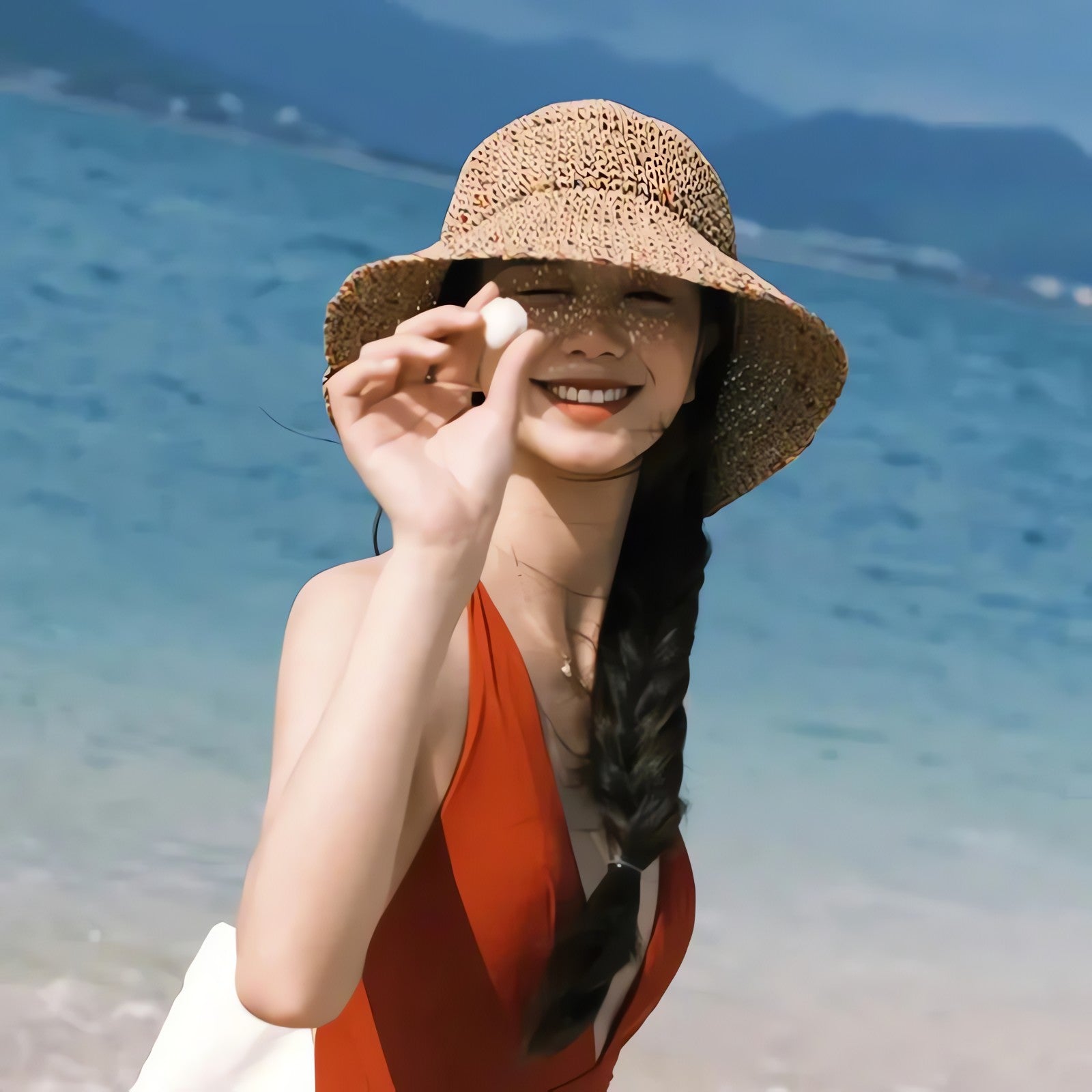 Woven Straw Bucket Hat - KAYSMAR