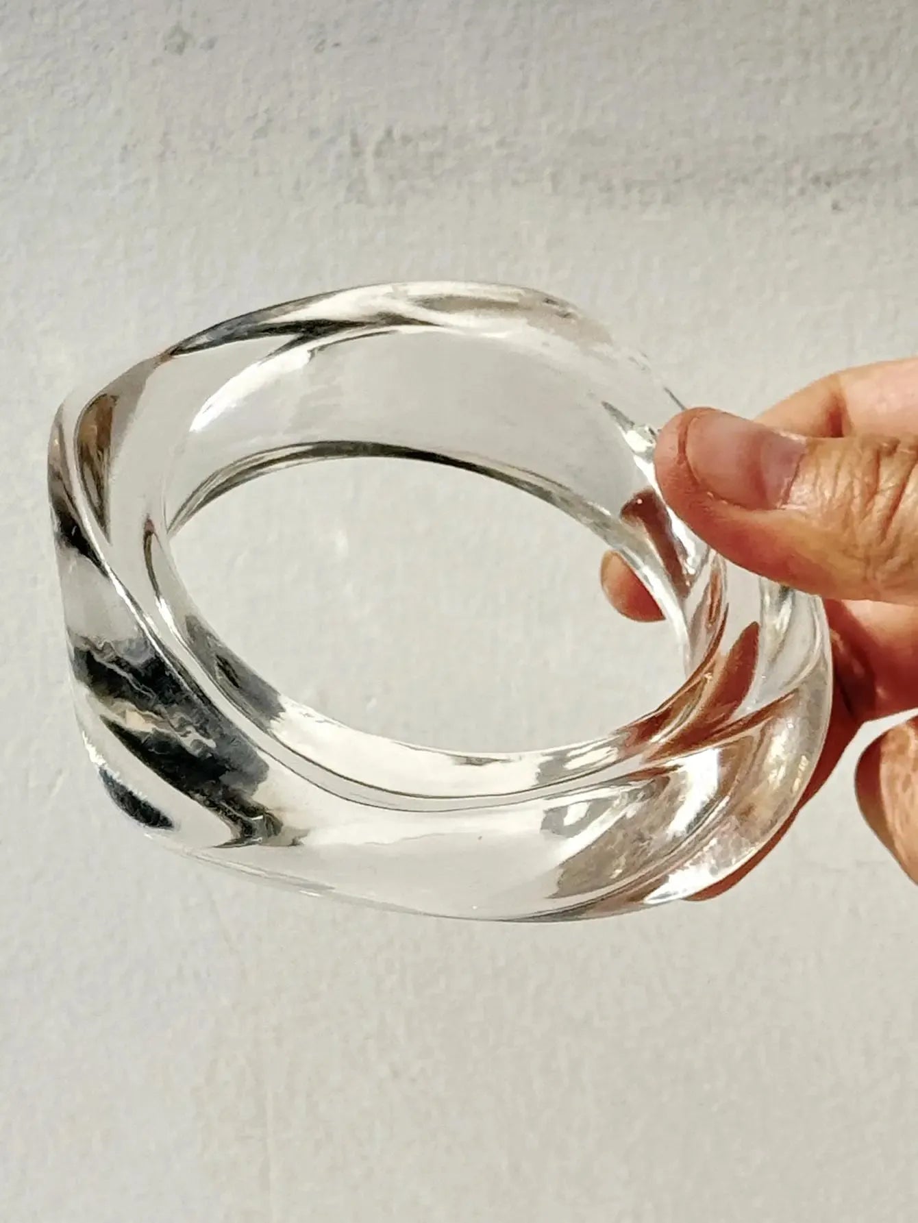 Y2K Clear Resin Bracelet - KAYSMAR