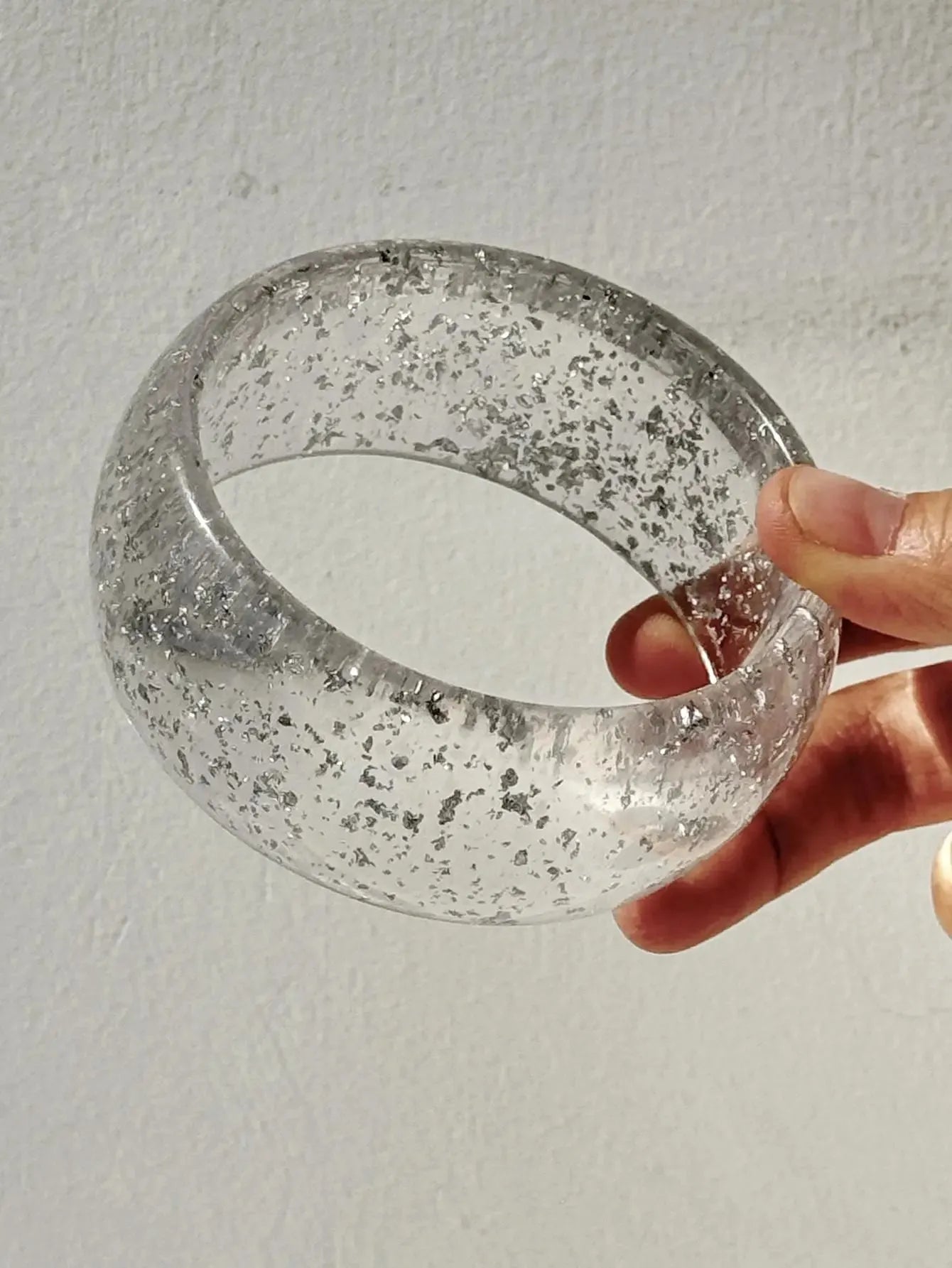 Y2K Clear Resin Bracelet - KAYSMAR