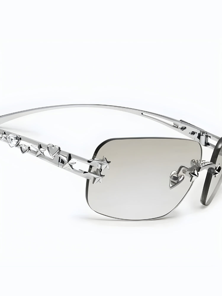 Y2K No Frame Sunglasses - KAYSMAR
