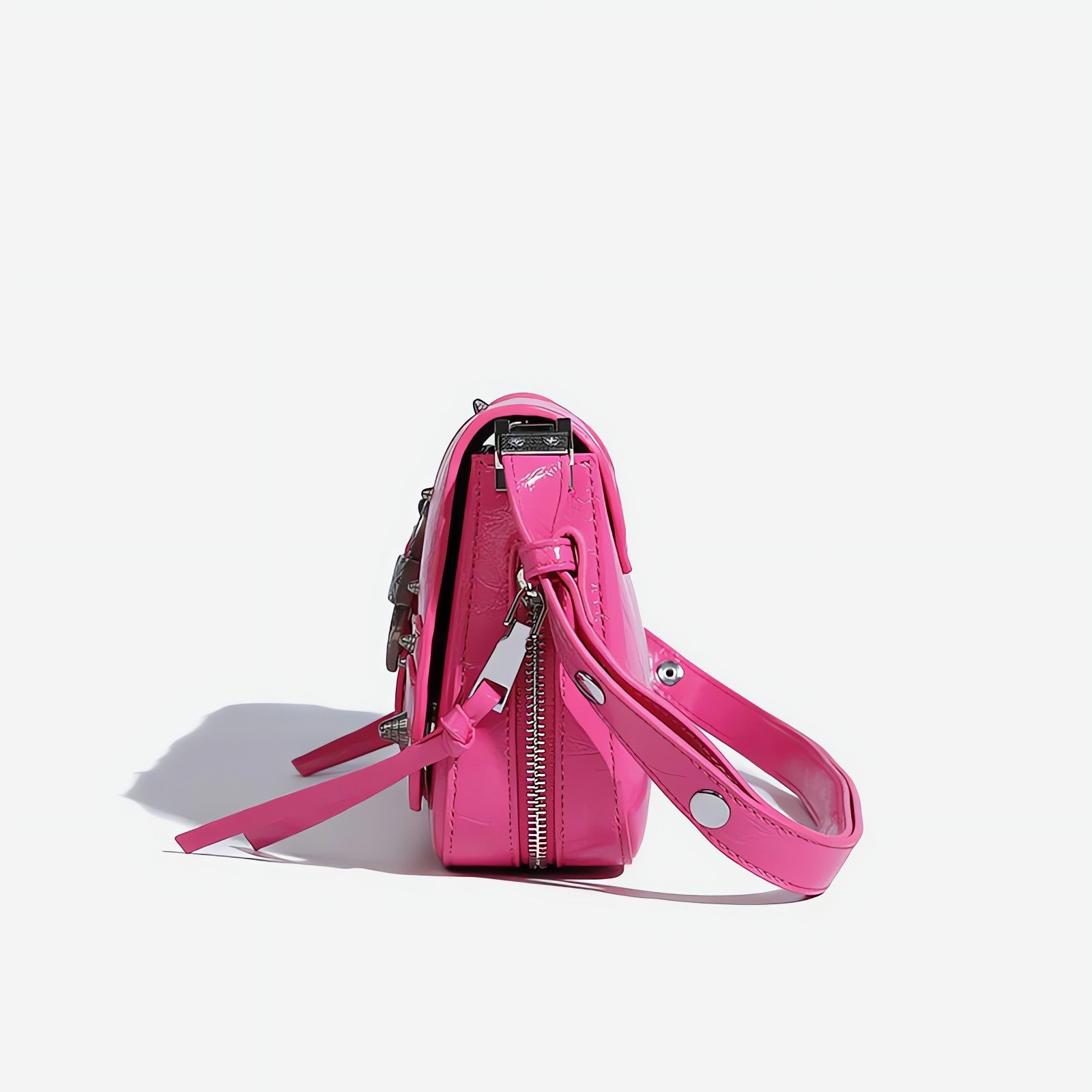 Y2K Candy Belted Baguette Bag - KAYSMAR