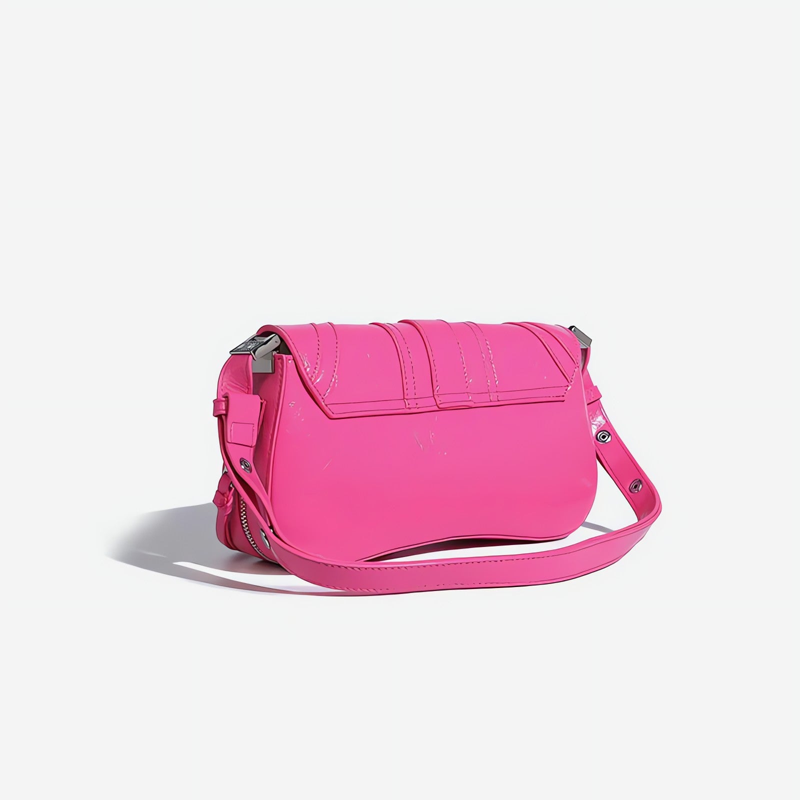 Y2K Candy Belted Baguette Bag - KAYSMAR