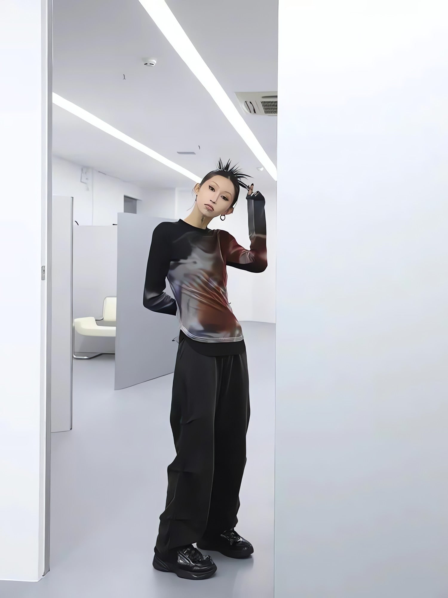 Y2K Grunge Tie Dye Top - KAYSMAR