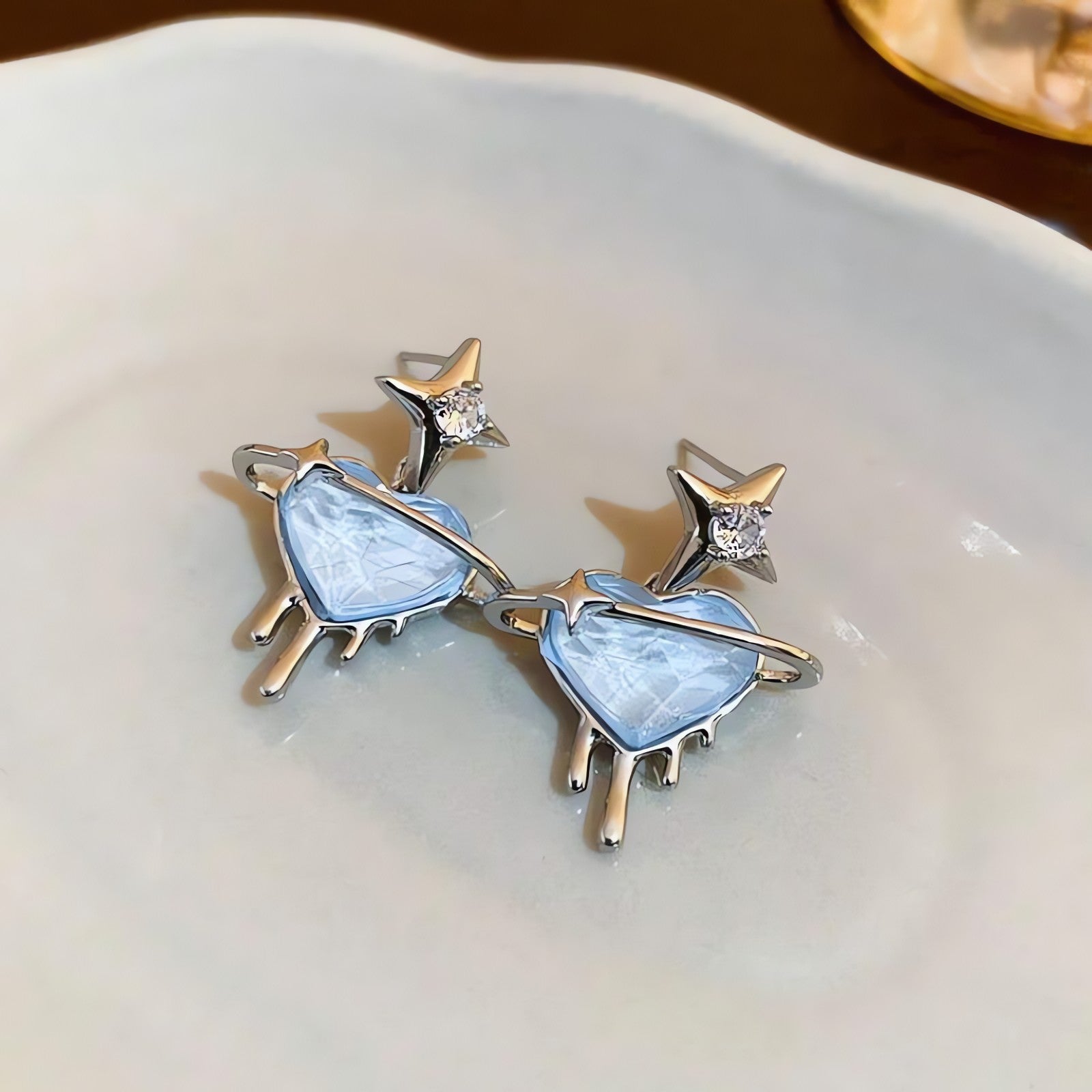 Y2K Melting Heart Earrings - KAYSMAR