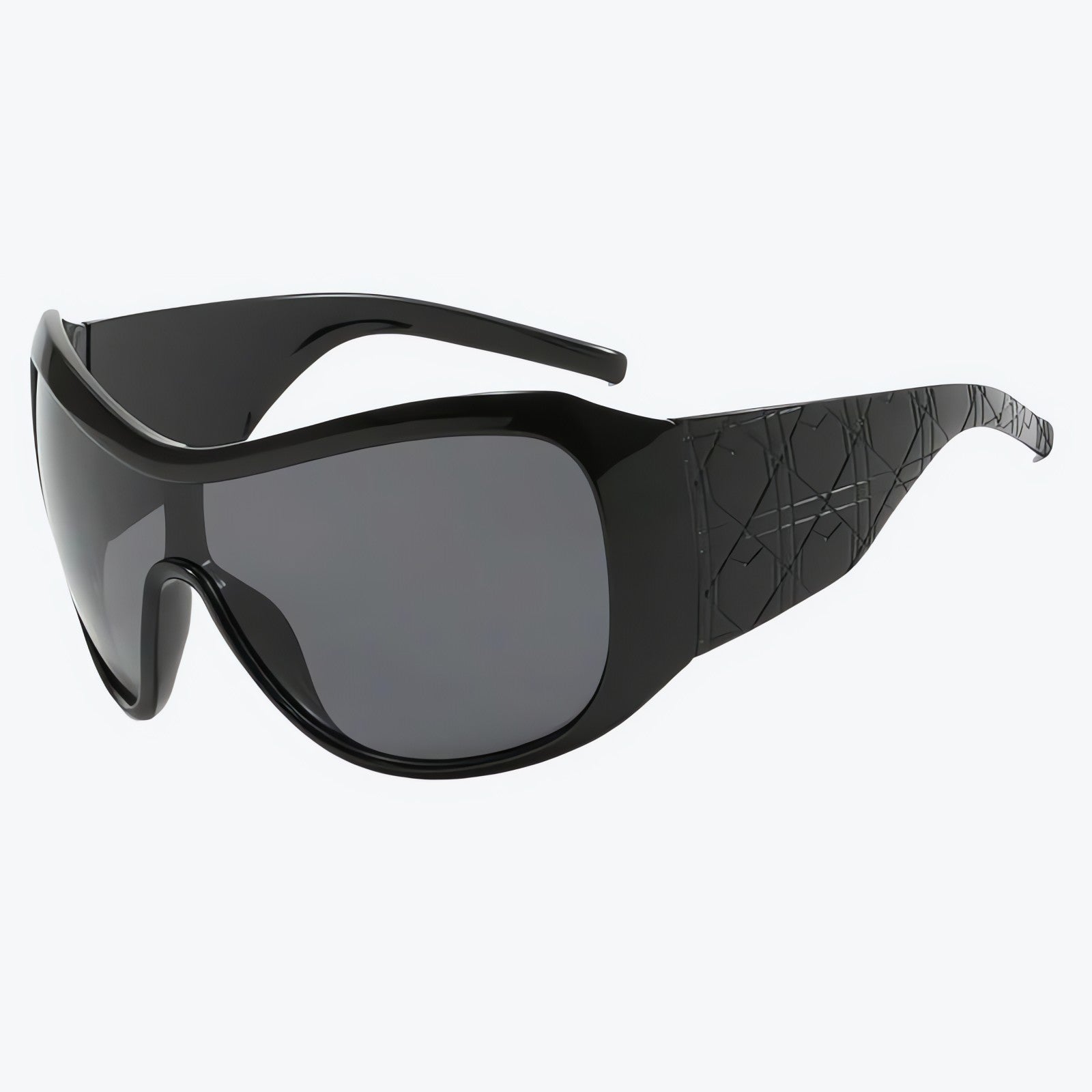 Y2K Oversized Shield Sunglasses - KAYSMAR