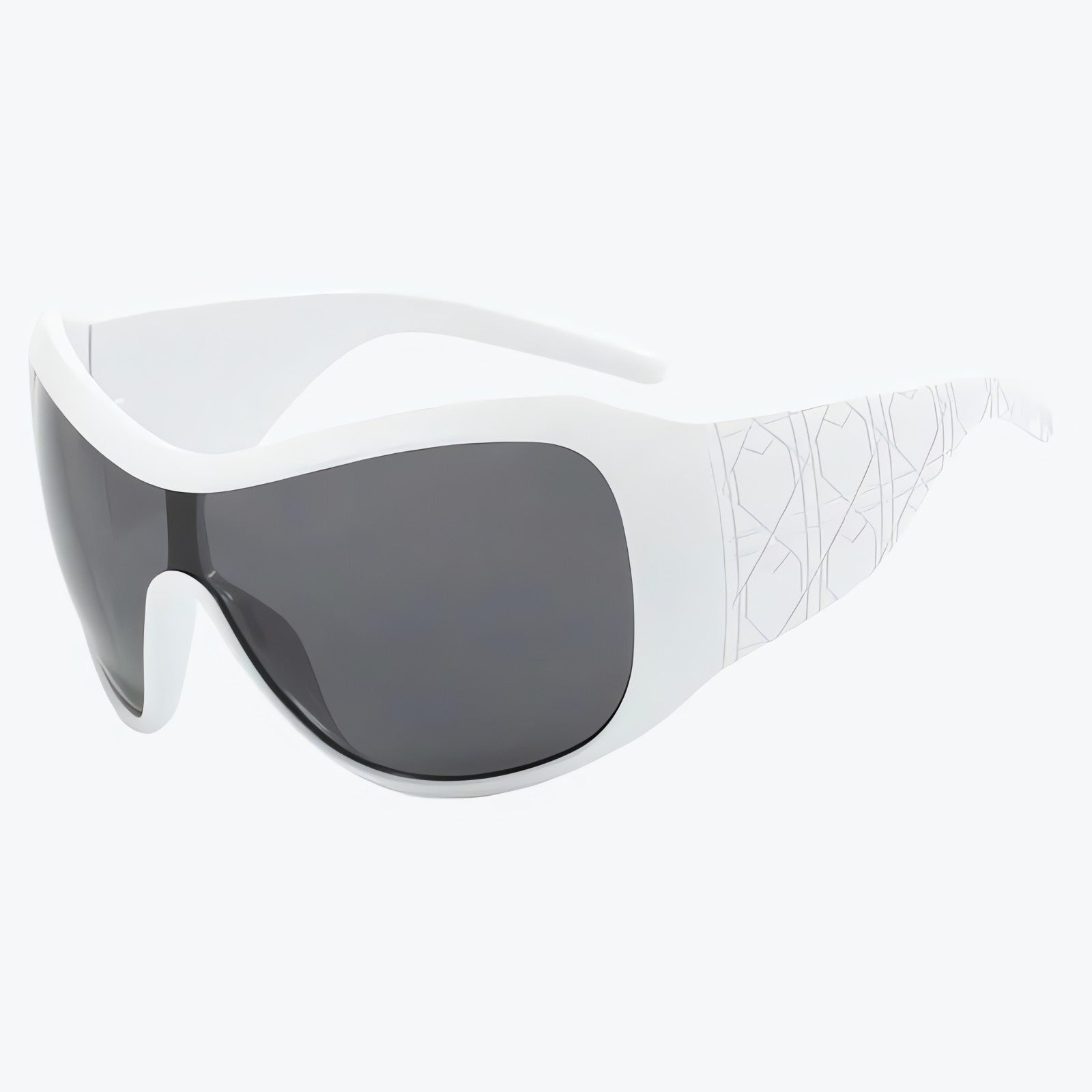 Y2K Oversized Shield Sunglasses - KAYSMAR