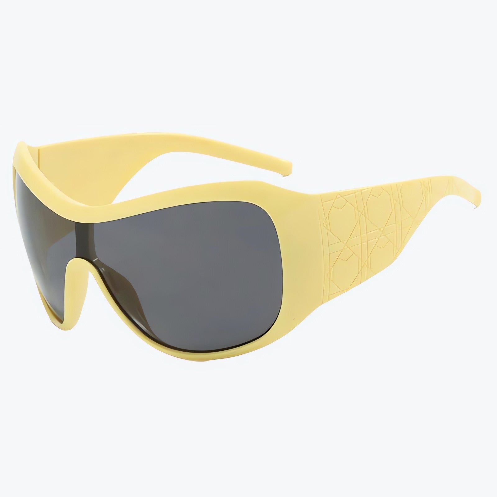 Y2K Oversized Shield Sunglasses - KAYSMAR